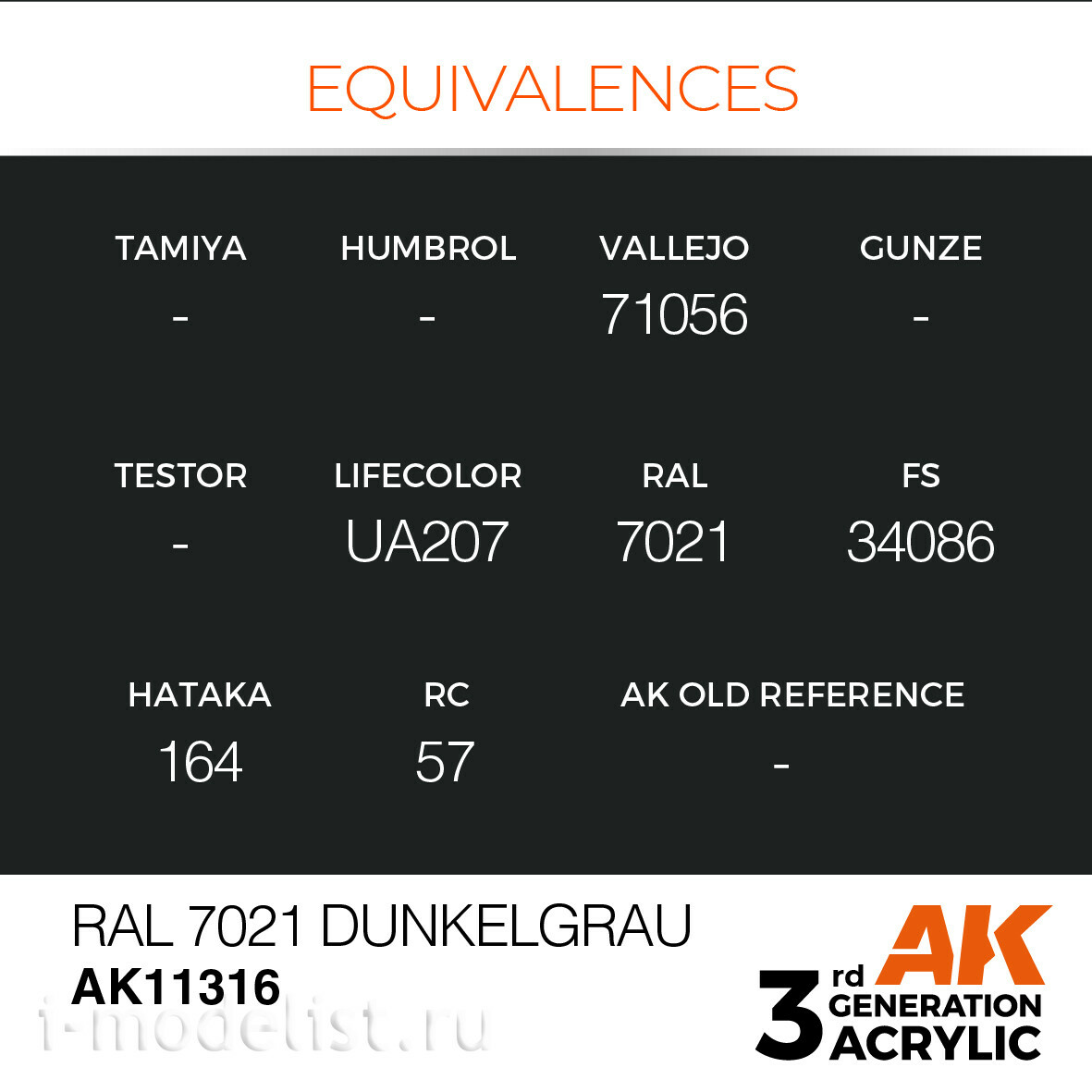 AK11316 AK Interactive Краска акриловая 