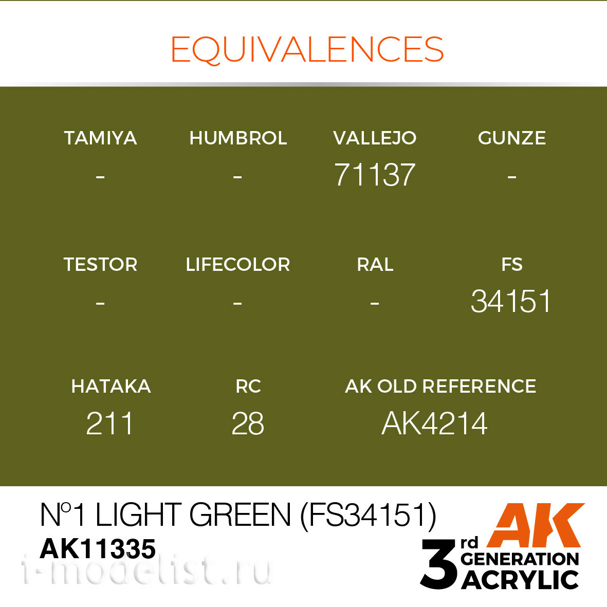AK11335 AK Interactive Краска акриловая 