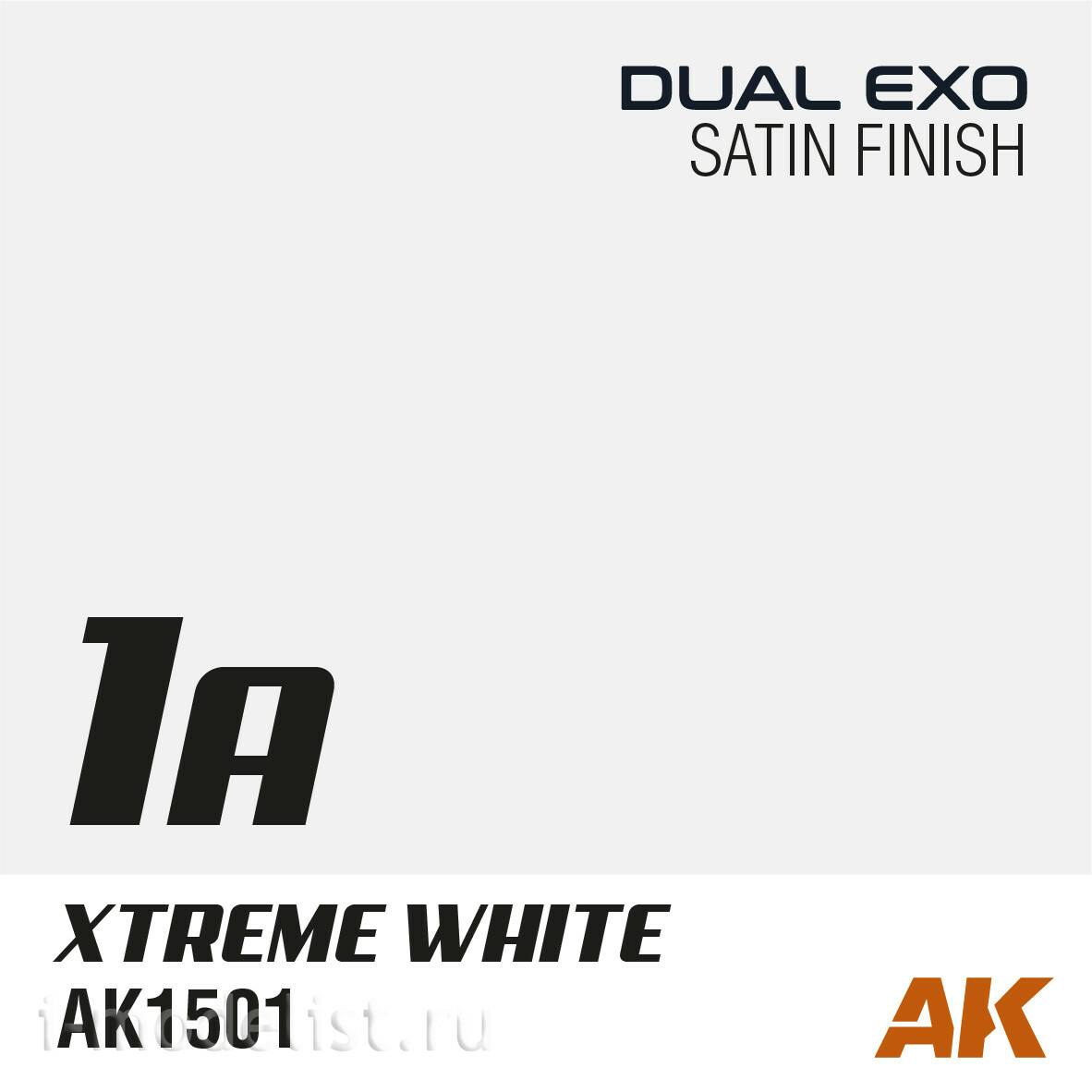 AK1543 AK Interactive Набор красок Dual Exo - 1A экстремально белый & 1B роботический белый