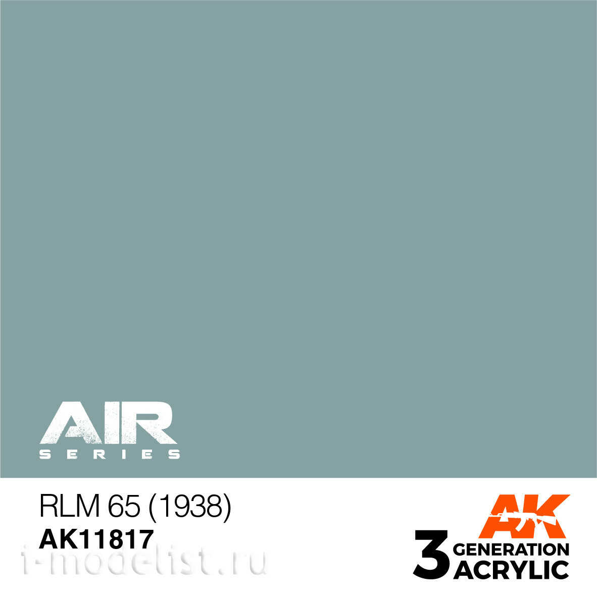 AK11817 AK Interactive Краска акриловая RLM 65 (1938)