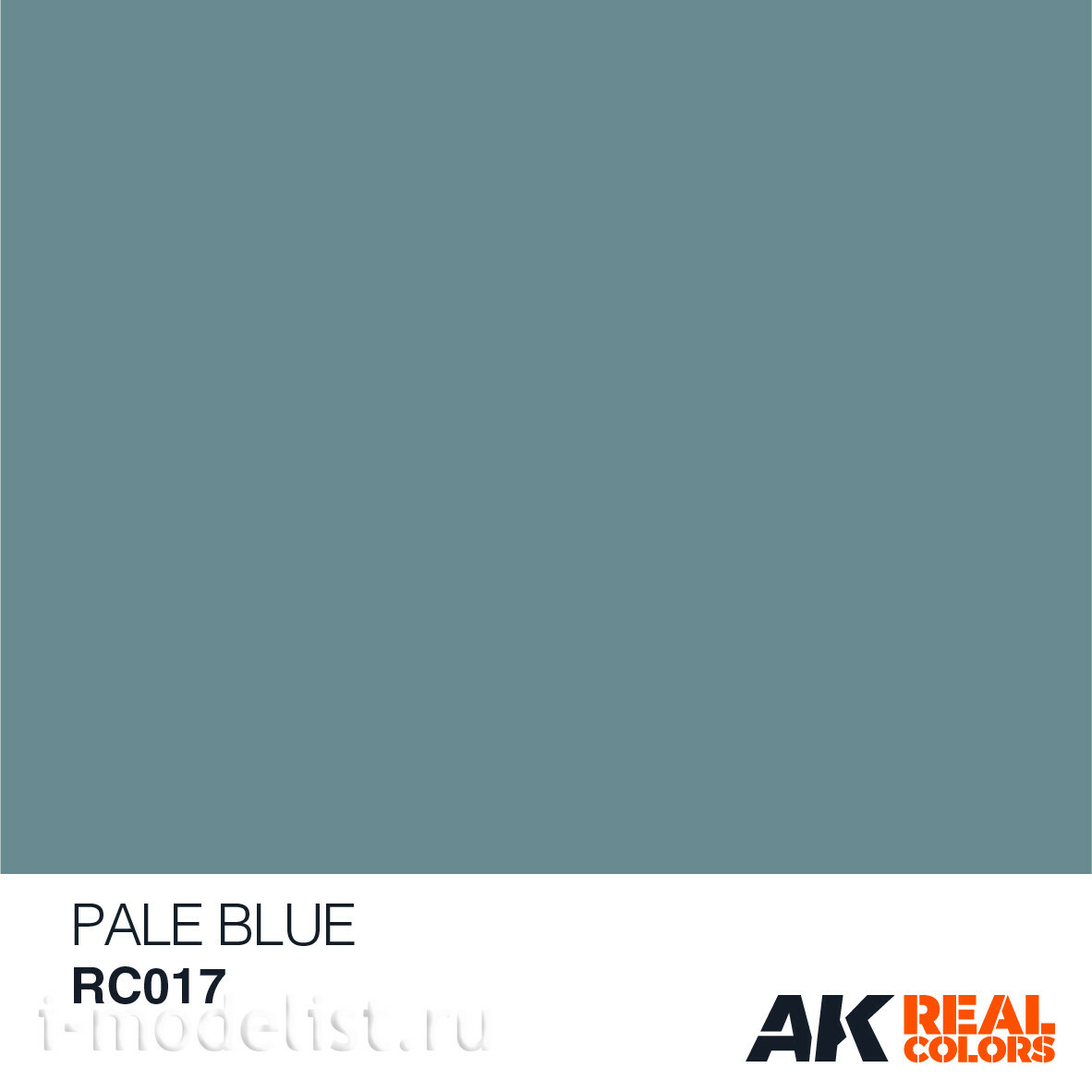 RC017 AK Interactive Акриловая краска Pale Blue (бледно-синий) 10ml