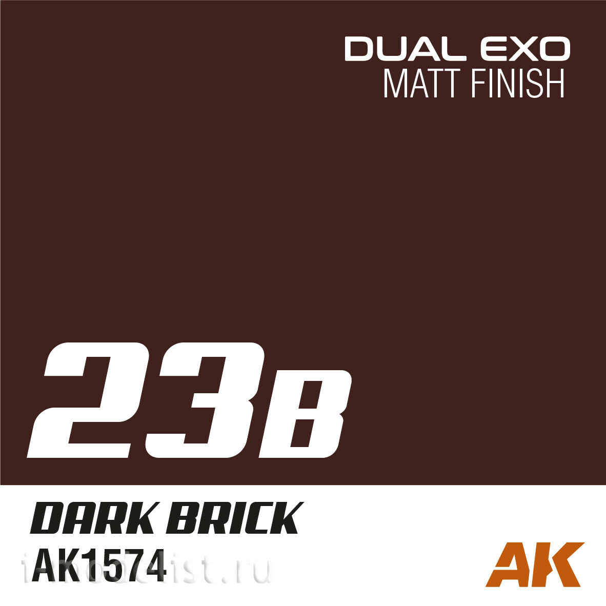 AK1582 AK Interactive Набор красок Dual Exo - 23A светлый кирпичный & 23B тёмный кирпичный