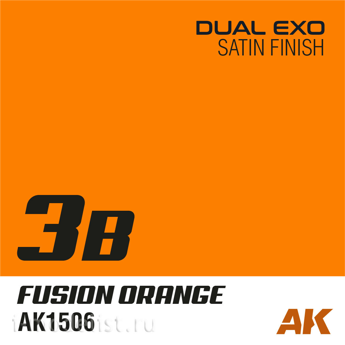 AK1545 AK Interactive Набор красок Dual Exo - 3A мощный жёлтый & 3B фьюжн-апельсин