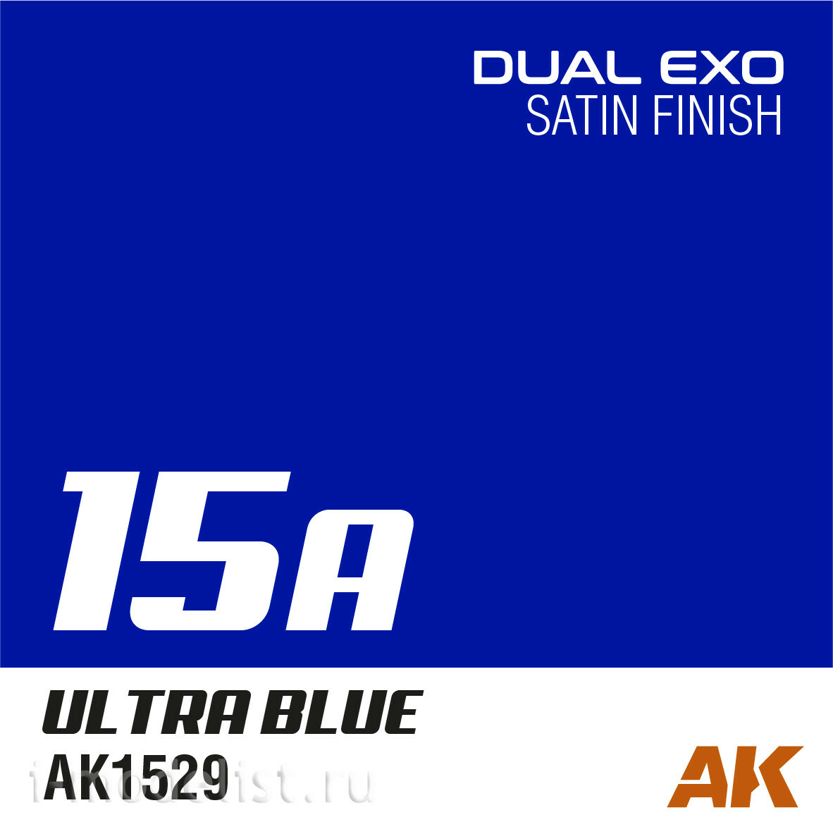 AK1529 AK Interactive Краска Dual Exo 15A - Ультра синий, 60 мл