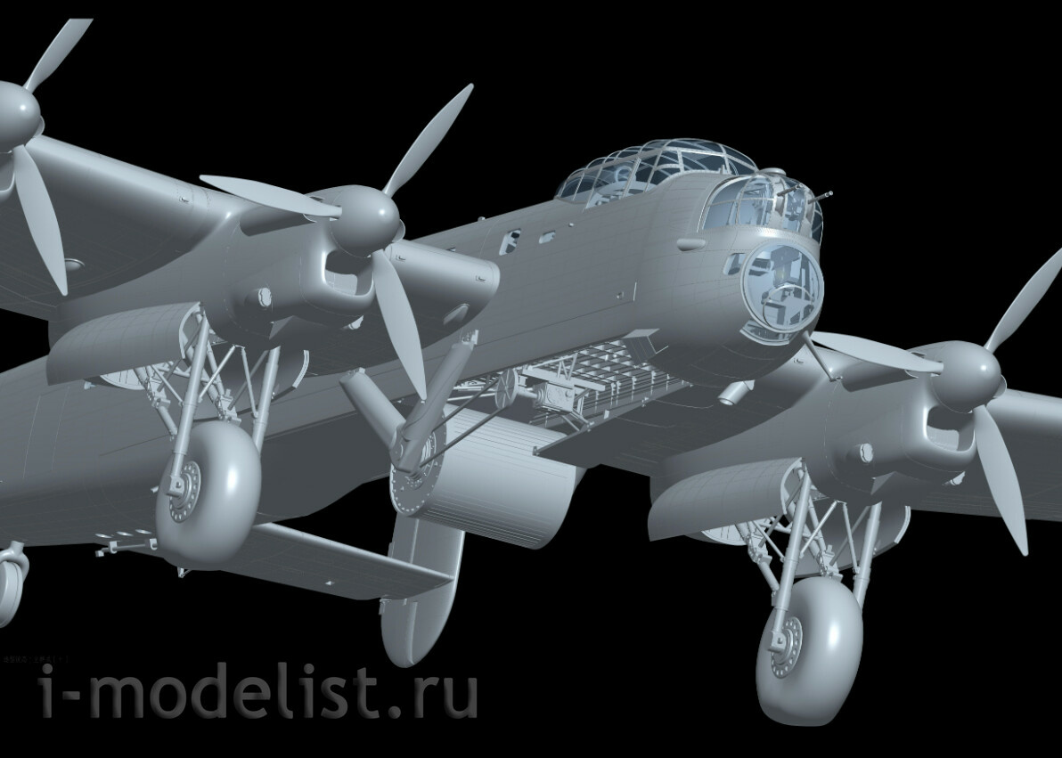 01E012 HK Models 1/32 Бомбардировщик Avro Lancaster B Mk.I Limited Edition Merit Exclusive