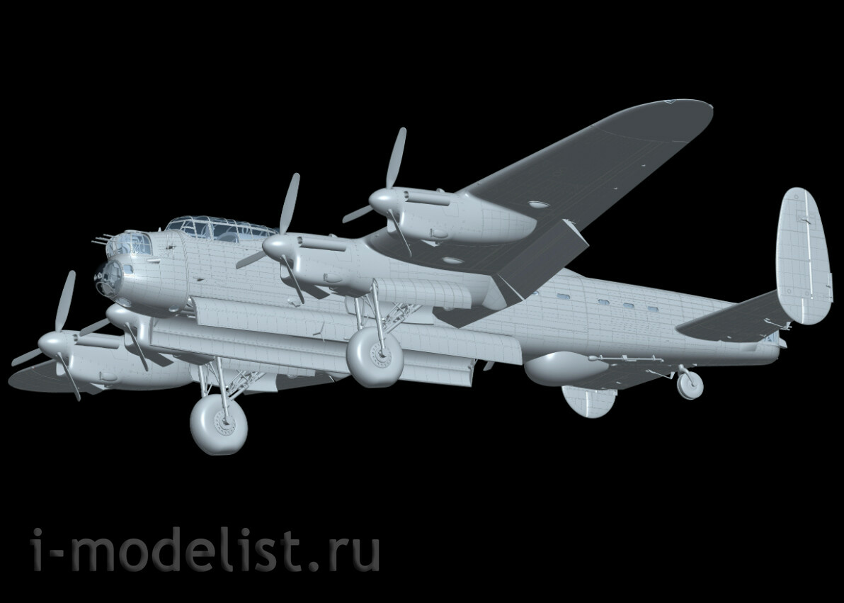 01E012 HK Models 1/32 Бомбардировщик Avro Lancaster B Mk.I Limited Edition Merit Exclusive