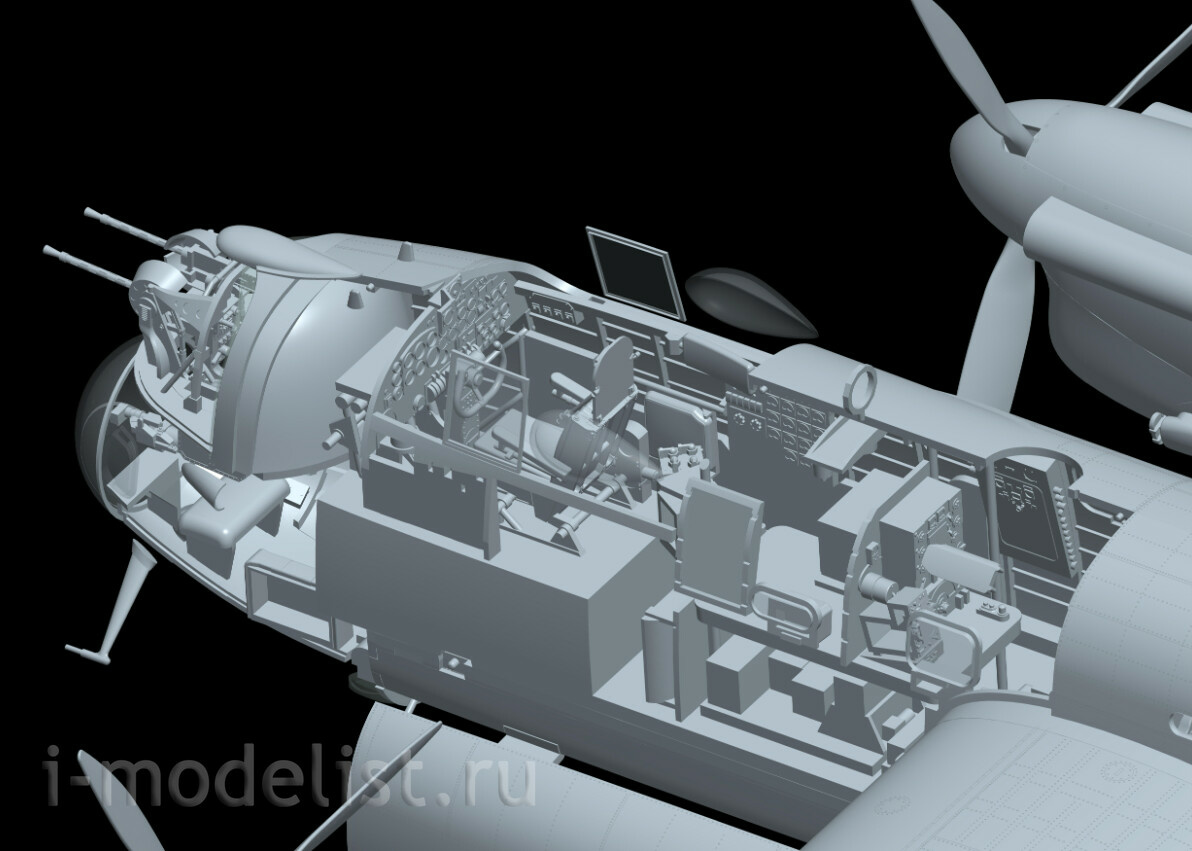 01E012 HK Models 1/32 Бомбардировщик Avro Lancaster B Mk.I Limited Edition Merit Exclusive
