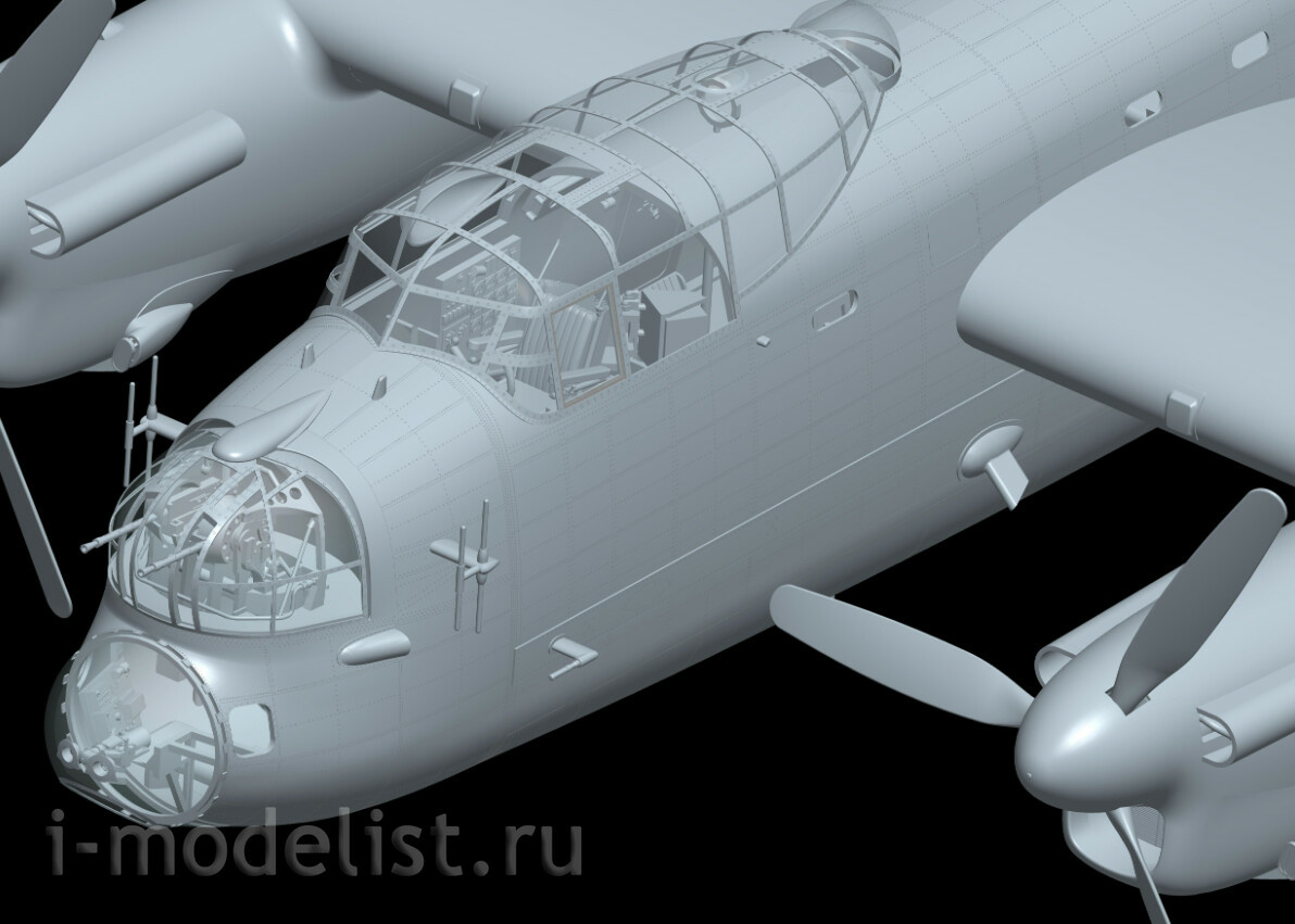 01E012 HK Models 1/32 Бомбардировщик Avro Lancaster B Mk.I Limited Edition Merit Exclusive