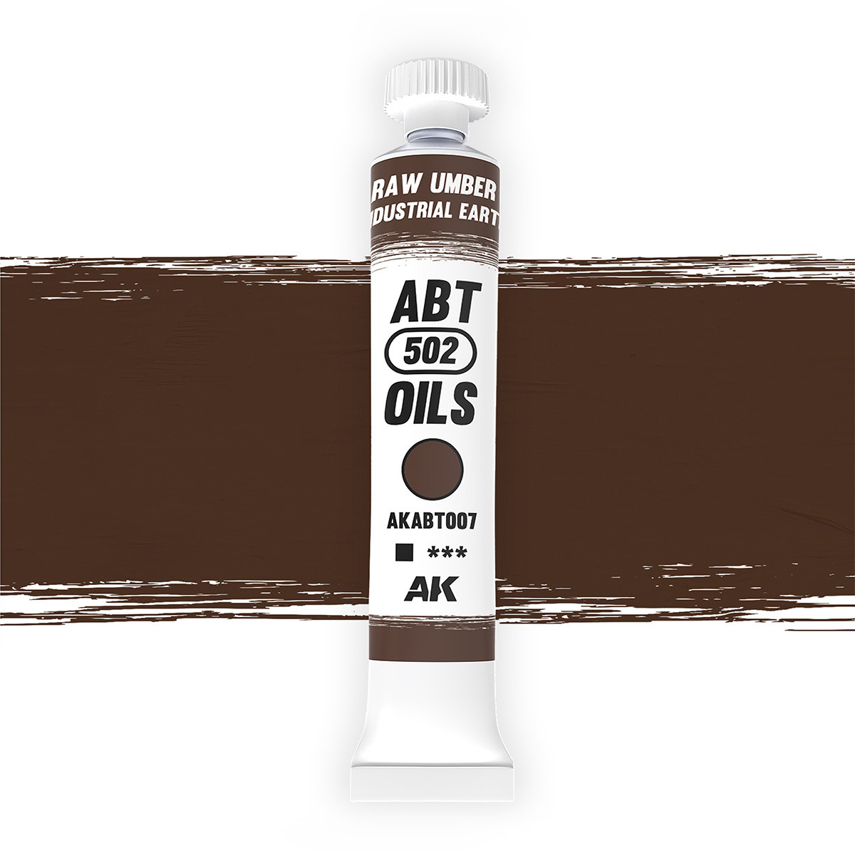 AKABT007 Abteilung 502 Краска масляная Сырая умбра Промышленная земля / Raw Umber Industrial Earth