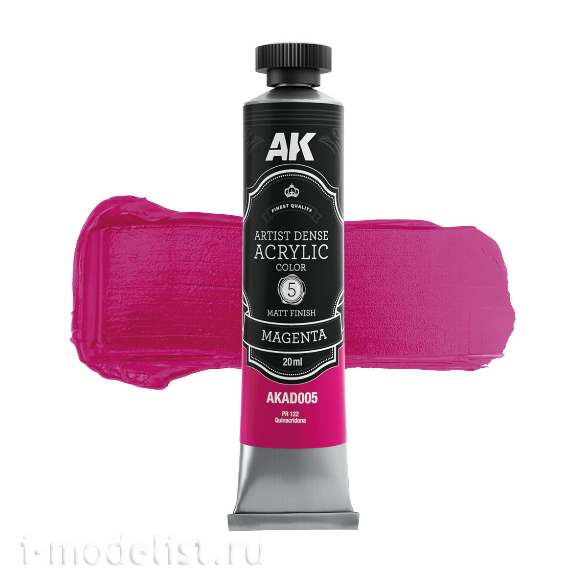 AKAD102 AK Interactive Набор акриловых красок ARTISTIC DENSE - Первичный и вторичный / PRIMARY & SECONDARY SET – ARTISTIC DENSE ACRYLIC COLOR
