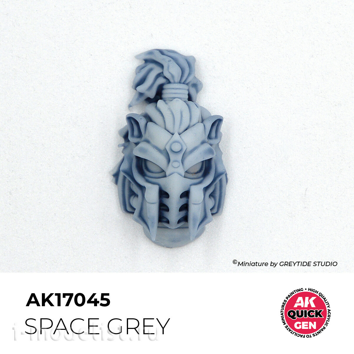 AK17045 AK Interactive Краска акриловая QUICK GEN - Космический серый / SPACE GREY