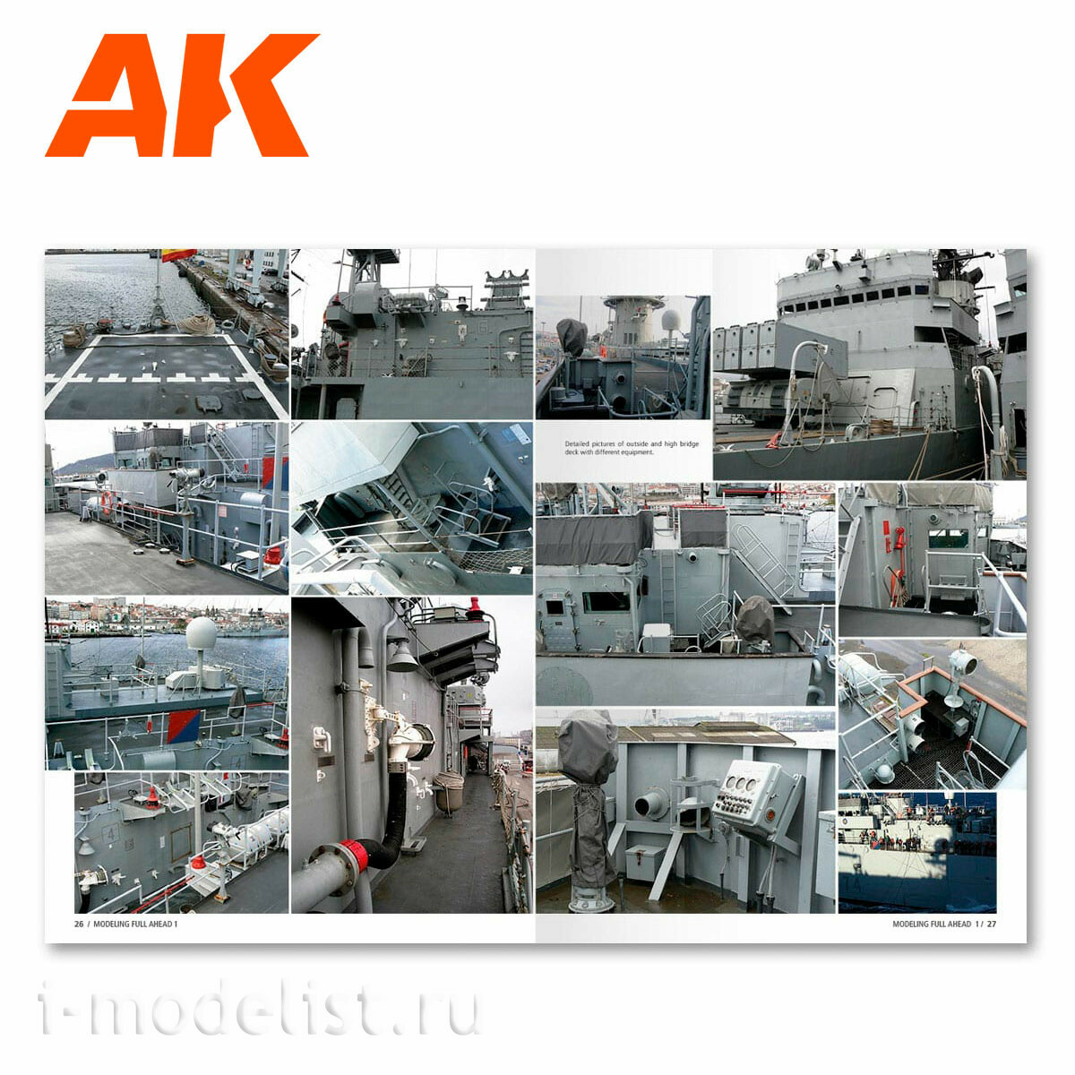 AK098 AK Interactive Книга Моделирование на полную, том 1. Фрегаты 