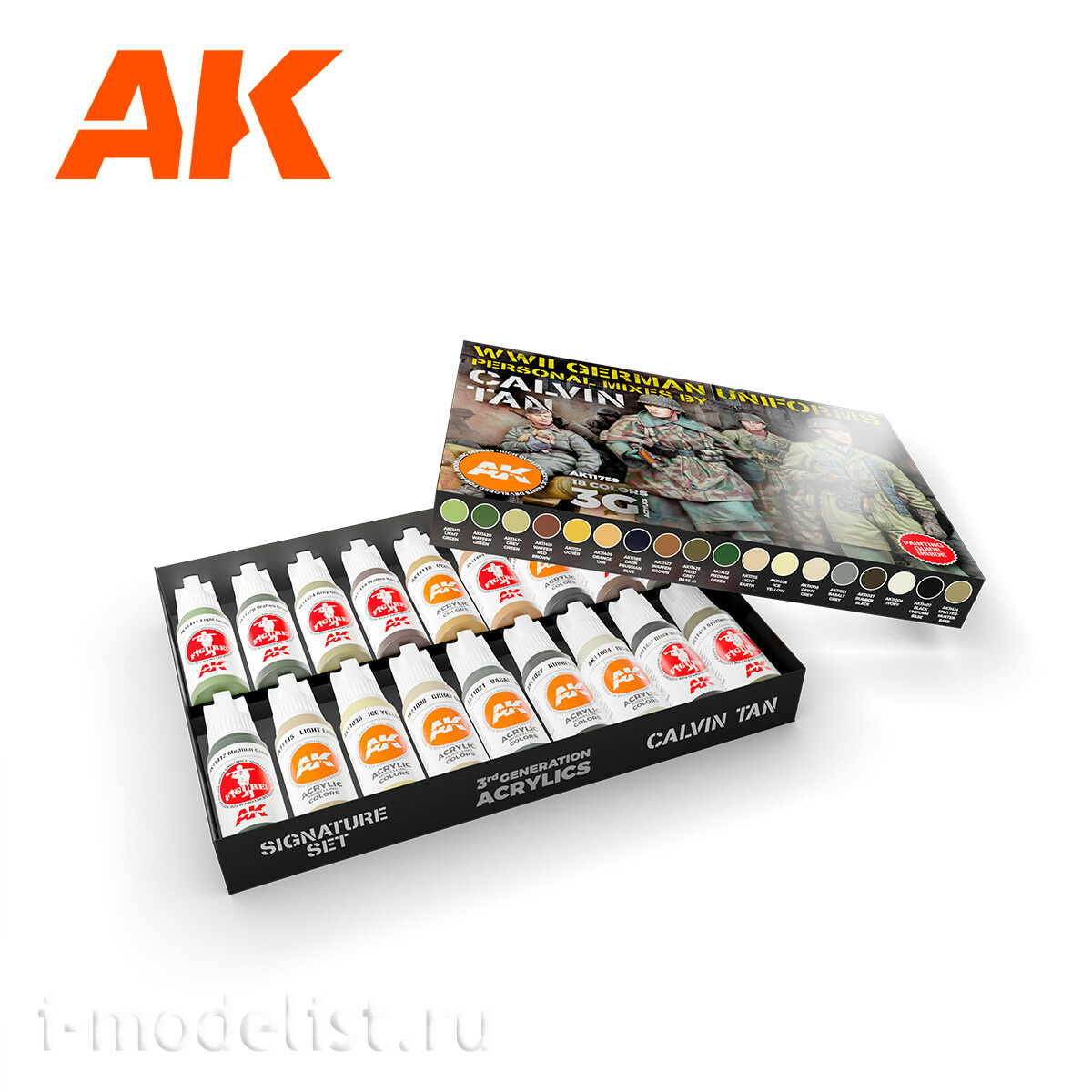 AK11759 AK Interactive Набор акриловых красок