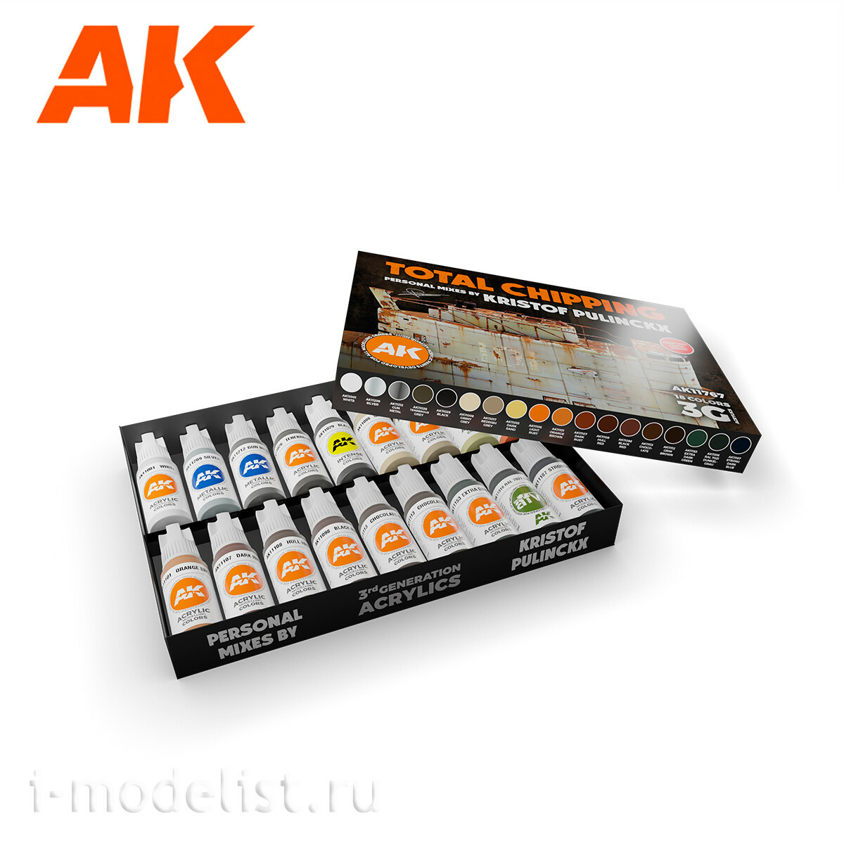 AK11767 AK Interactive Набор акриловых красок 