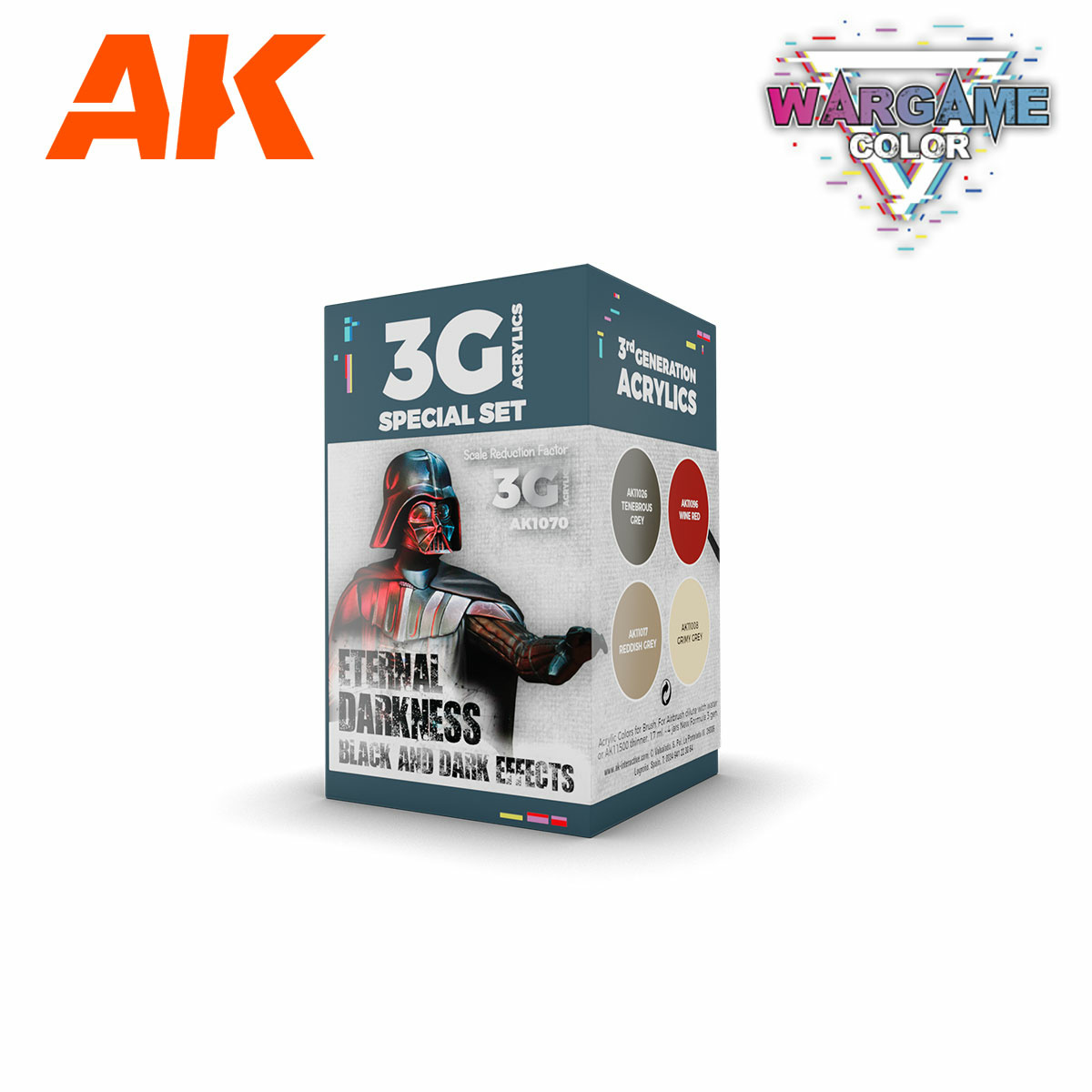 AK1070 AK Interactive Набор акриловых красок 