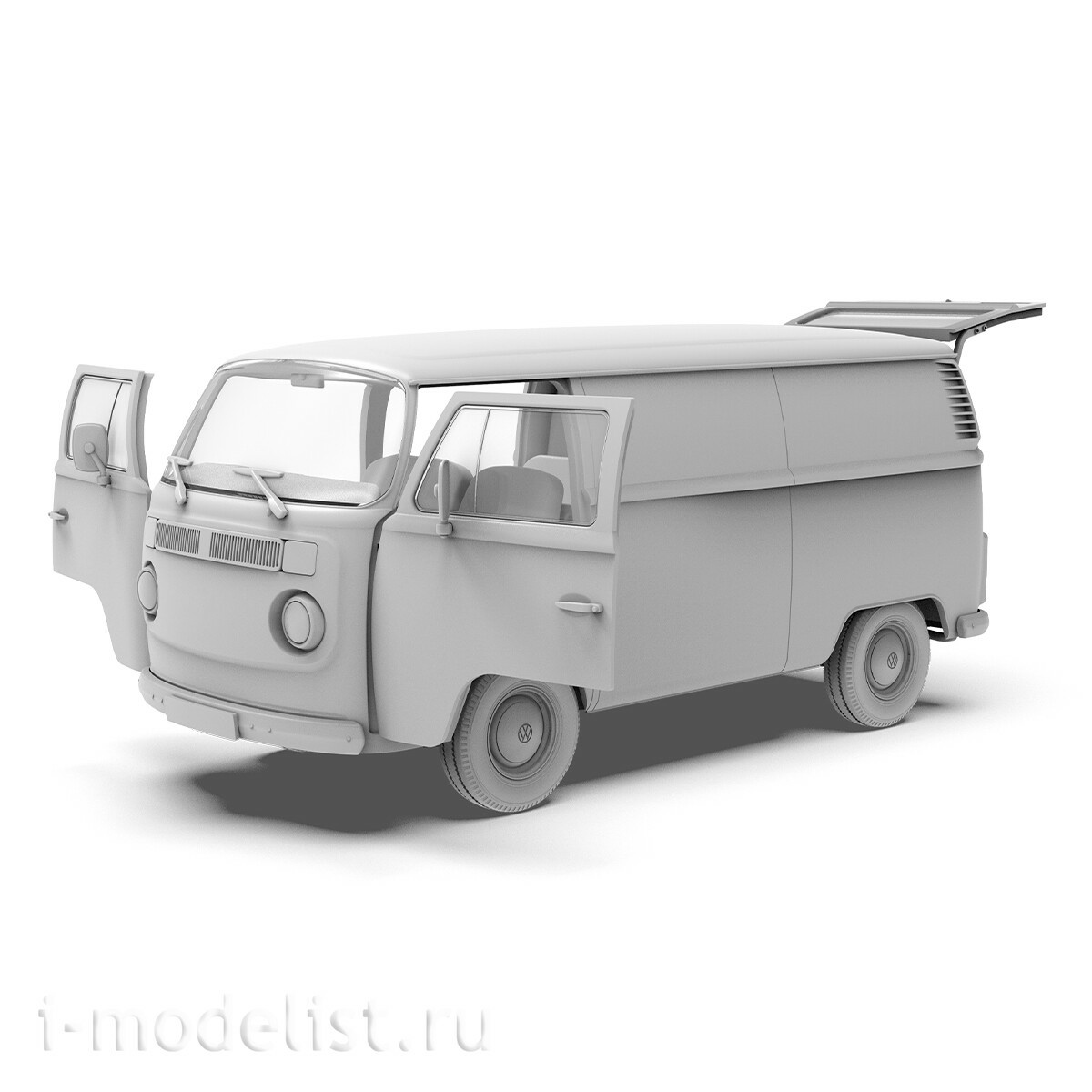 AK35025 AK Interactive 1/35 Коммерческий фургон T2 1972 года