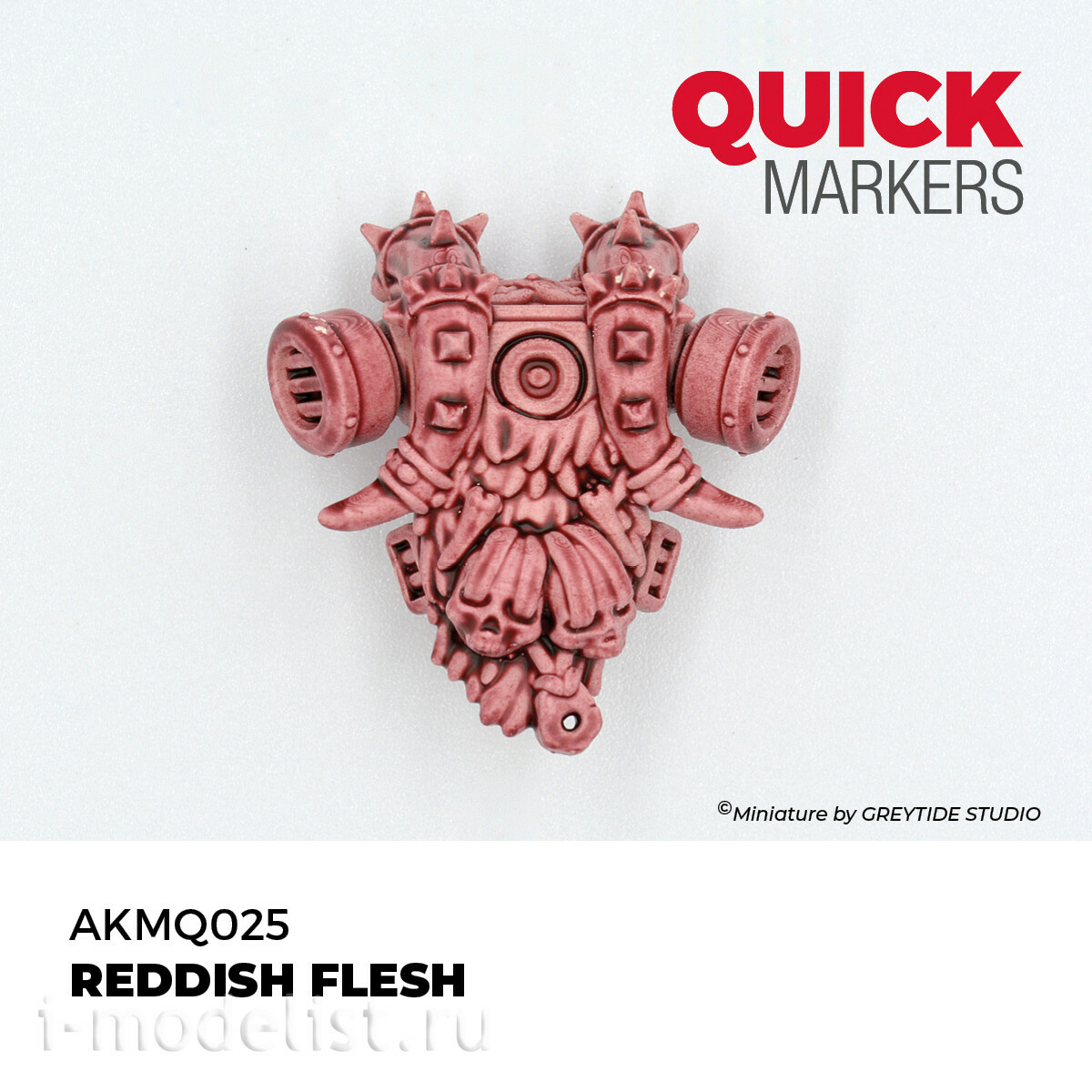 AKMQ025 AK Interactive Маркер QUICK MARKER - Красноватая плоть / Reddish Flesh
