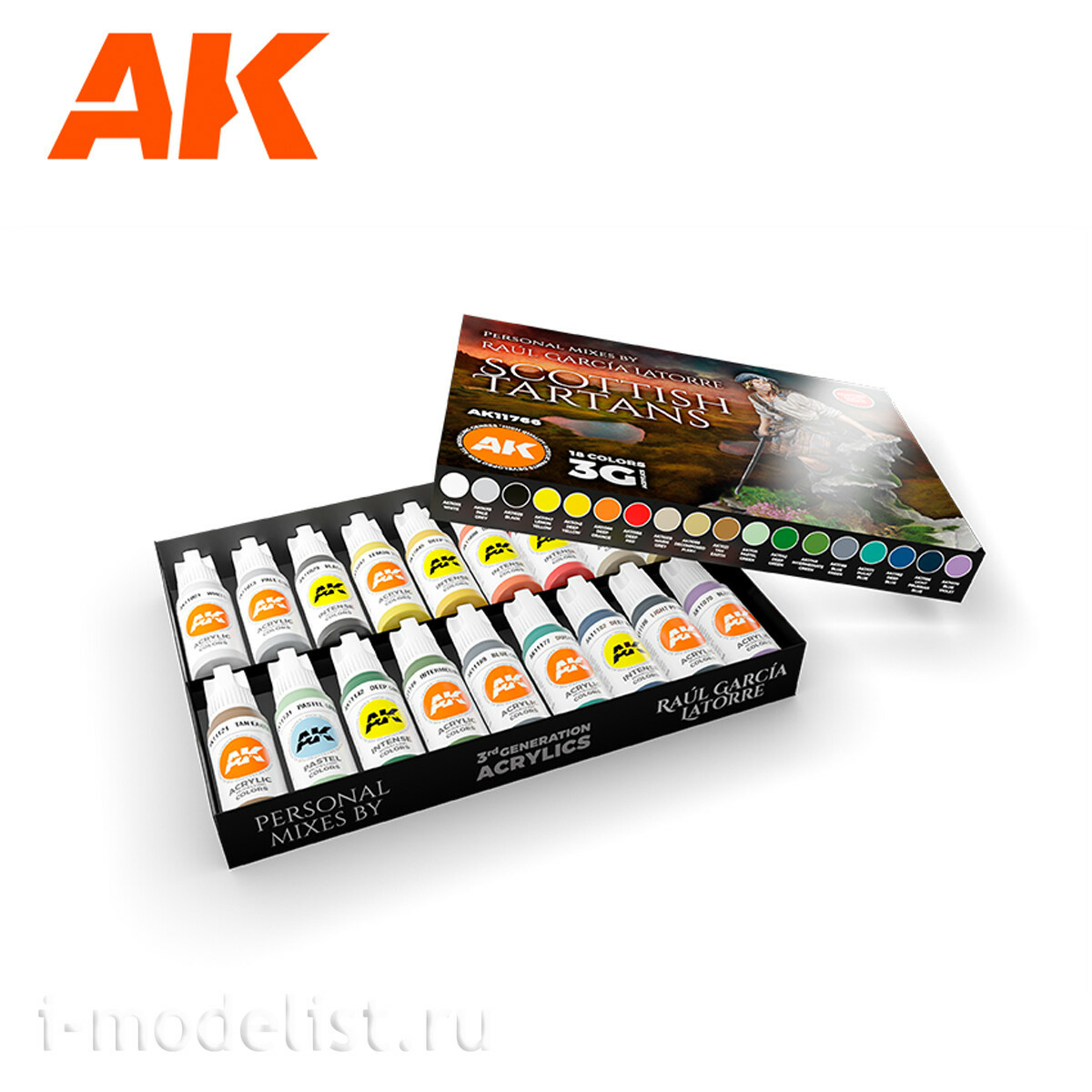 AK11766 AK Interactive Набор акриловых красок 