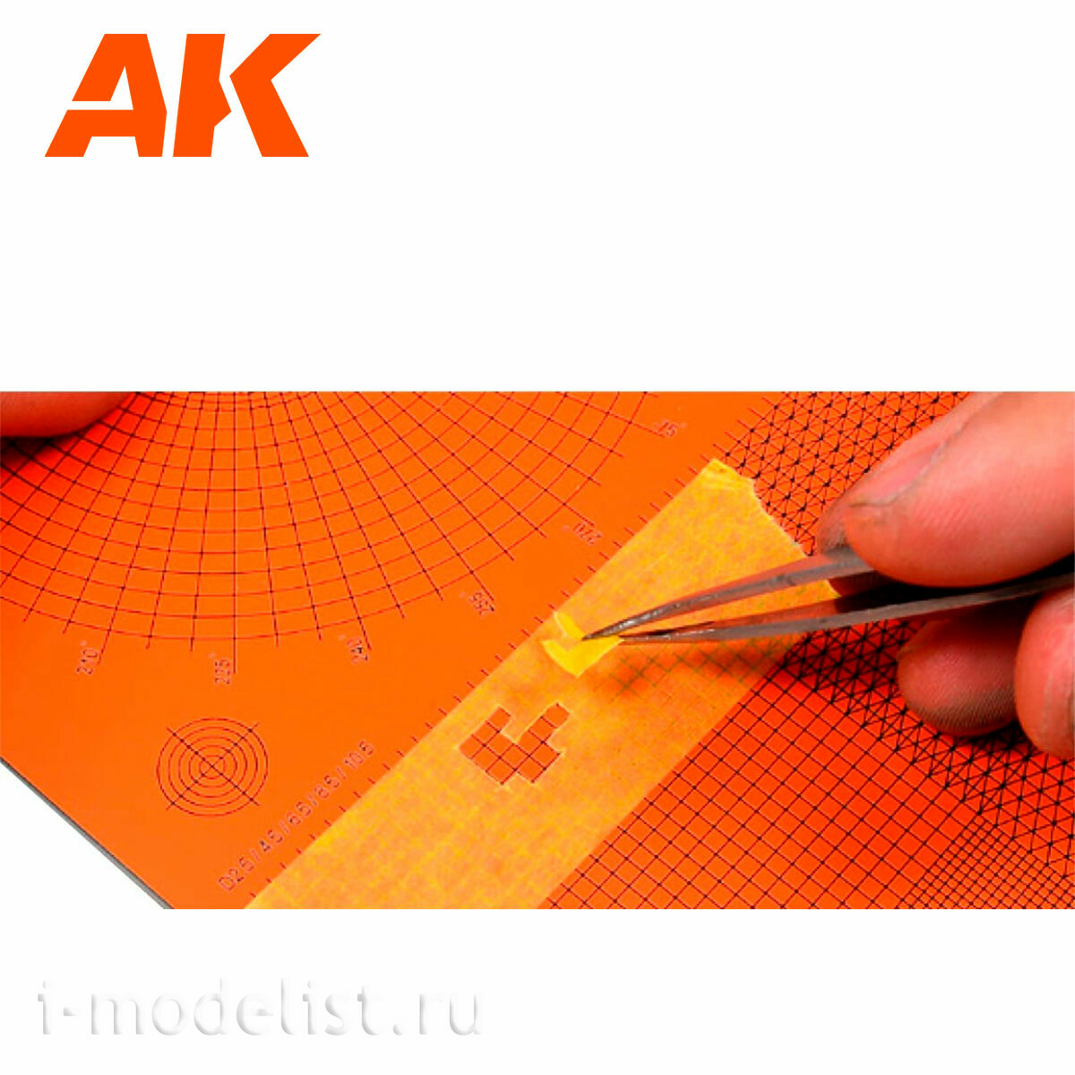 AK8057 AK Interactive EASYCUTTING TYPE 2 / Трафарет для повторного использования тип 2