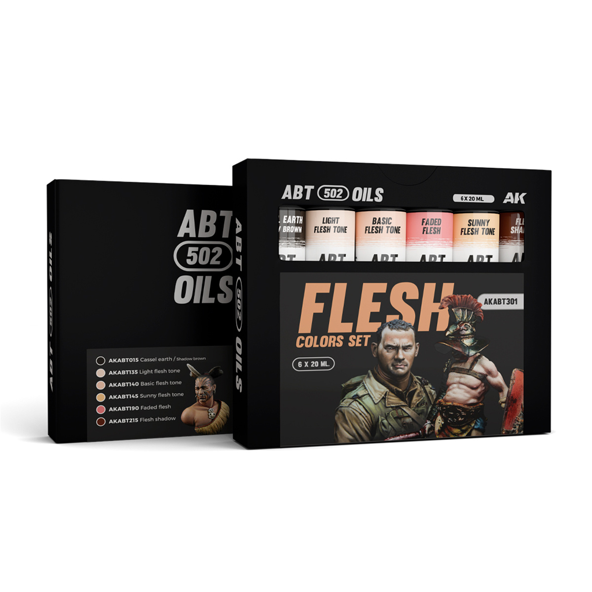 AKABT301 Abteilung 502 Набор красок Телесные цвета / Flesh Colors Set 
