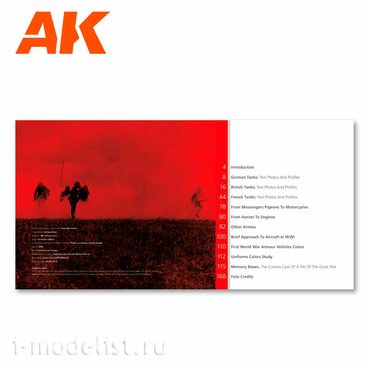 AK273 AK Interactive Книга Первая мировая война - первая механизированная война / WWI The First Mechanized War