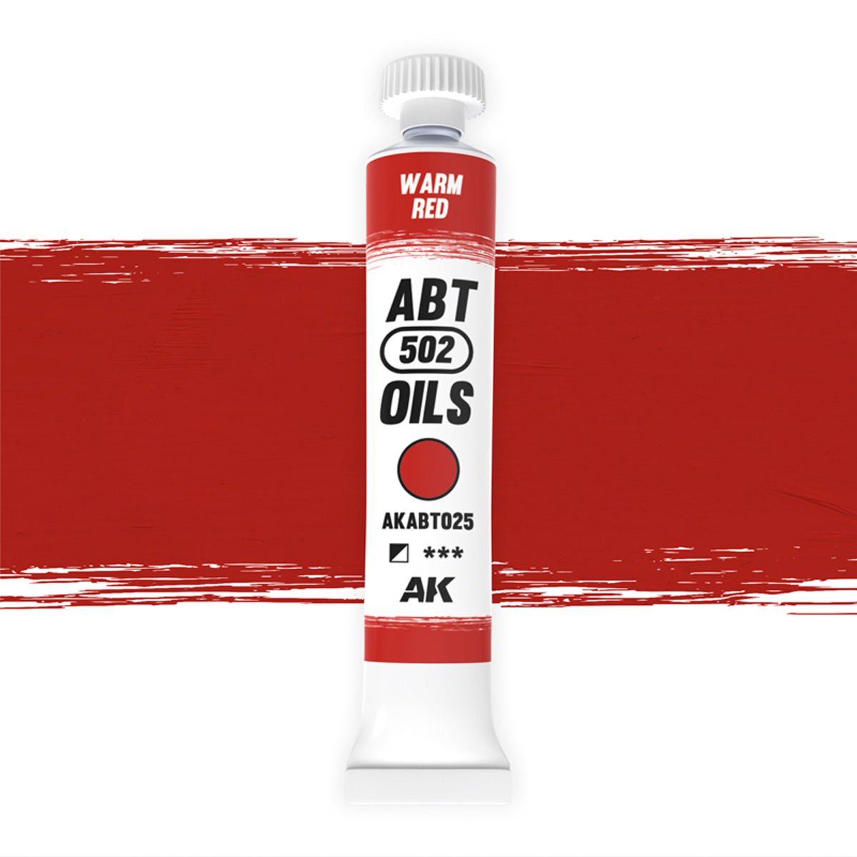 AKABT025 Abteilung 502 Масляные краски Тёплый красный / Warm Red
