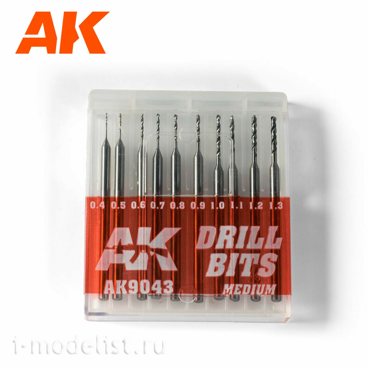AK9043 AK Interactive СВЕРЛА (0,4-1,3)