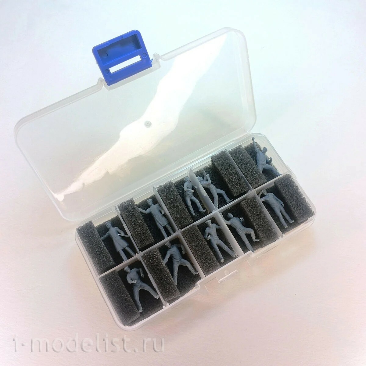 EF350104 Эскадра 1/72 Фигурки Команда. 2 офицера, 8 матросов ХІХ в.