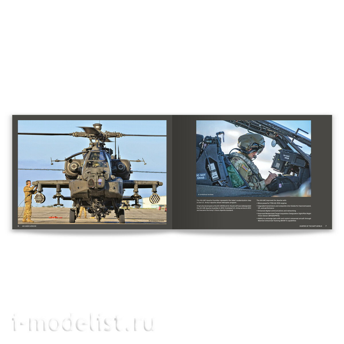 AK130044 AK Interactive Книга AH-64D/E Apache Джон Леккас / John Lekkas