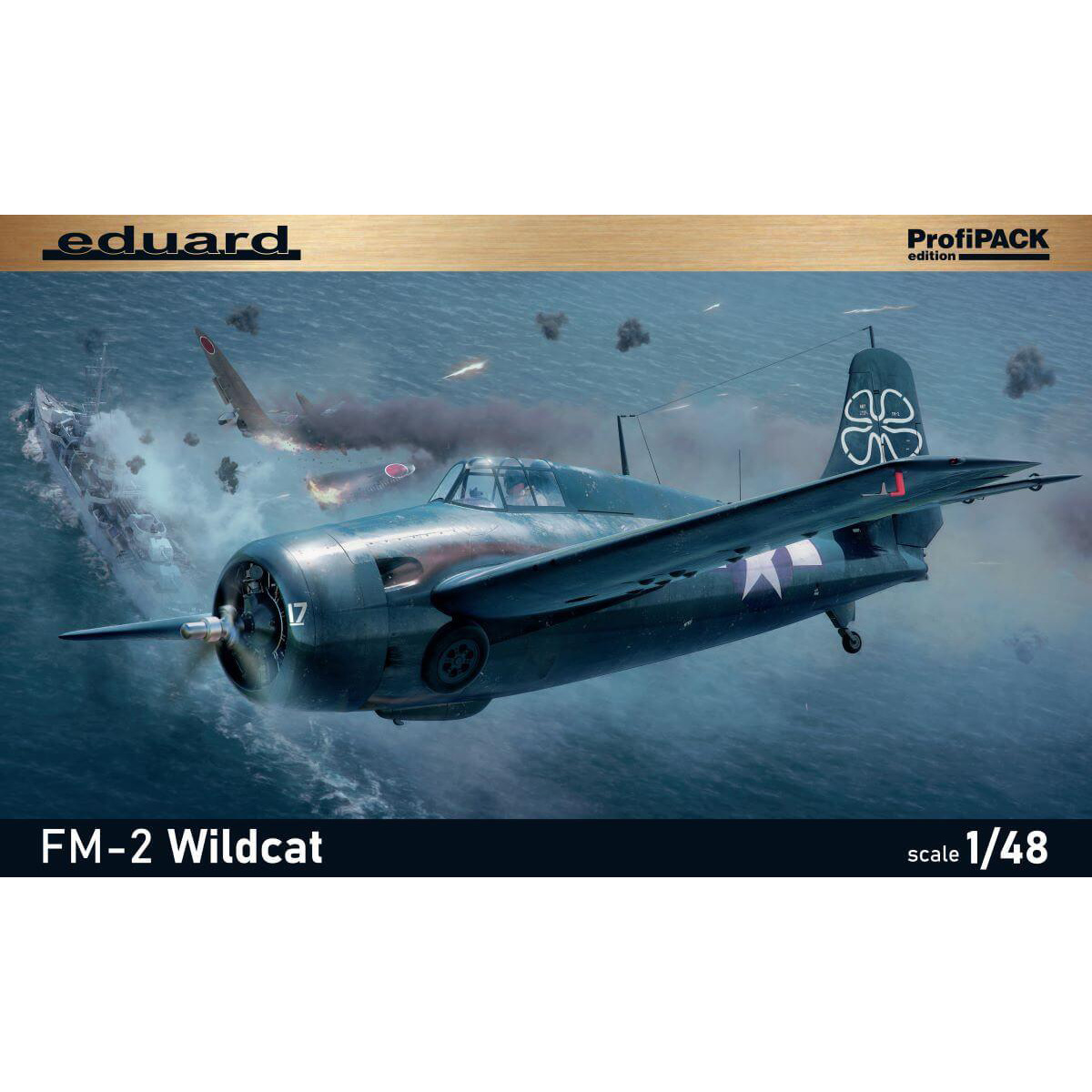 82205 Eduard 1/48 Американский истребитель FM-2 Wildcat (ProfiPACK)