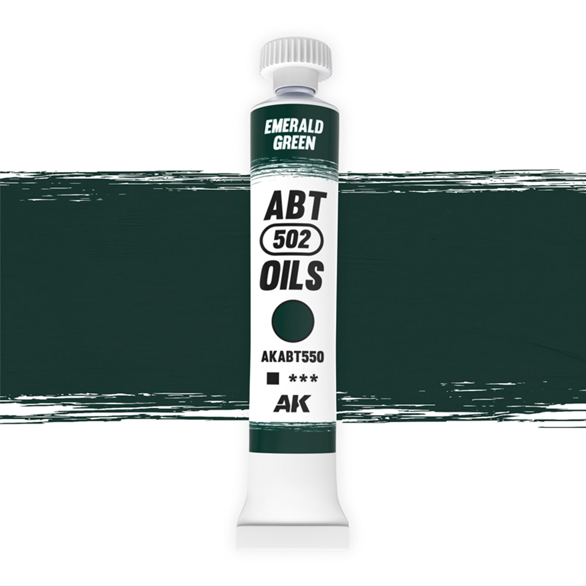 AKABT550 Abteilung 502 Масляная краска Изумрудно-зеленый / Emerald Green
