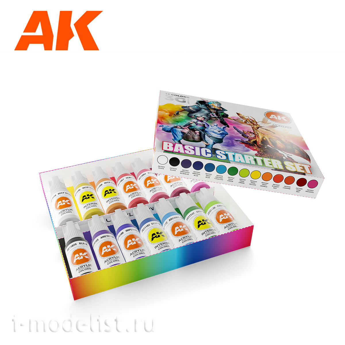AK11775 AK Interactive Набор акриловых красок 