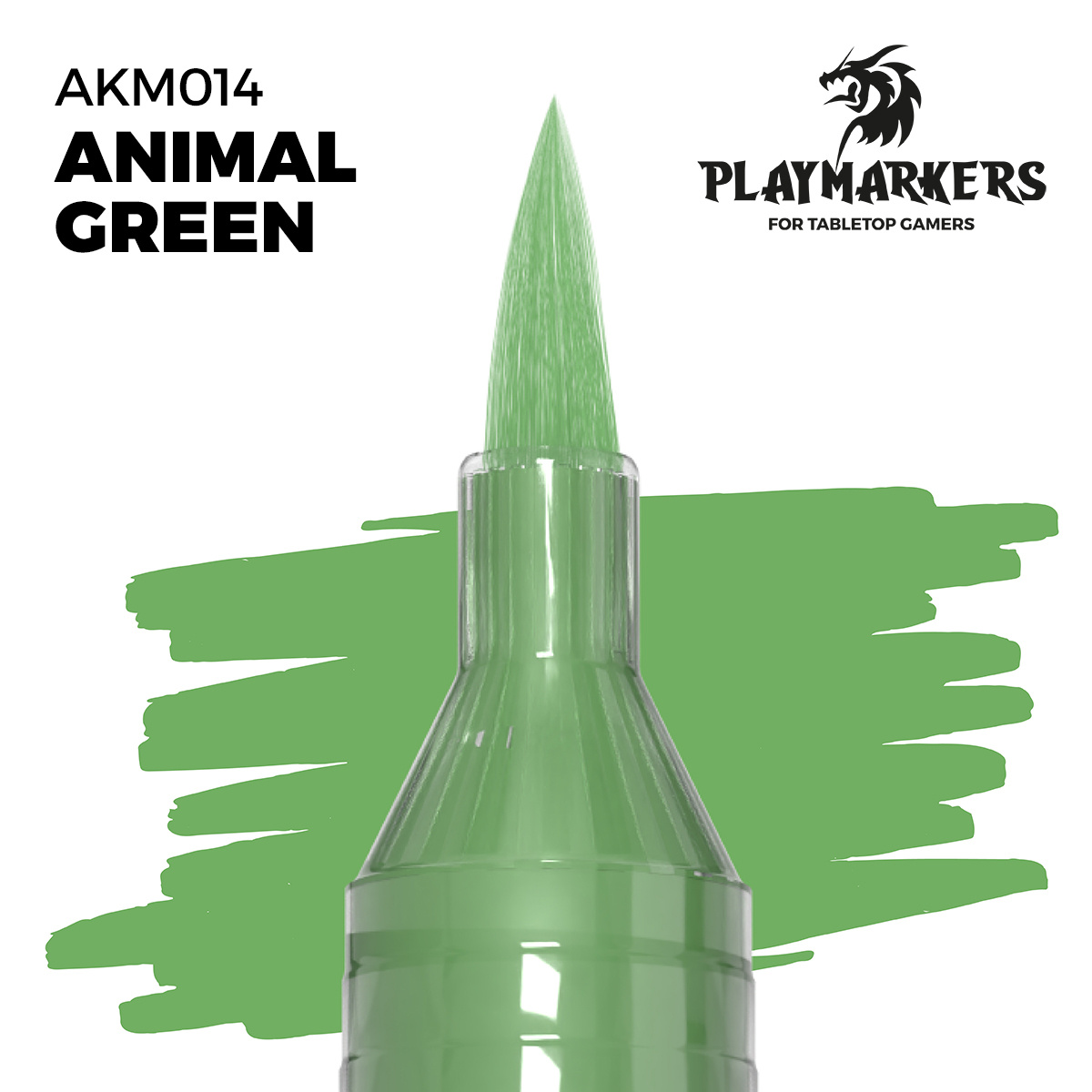 AKM014 AK Interactive Акриловый маркер PLAYMARKER - Животный зелёный / ANIMAL GREEN – PLAYMARKER