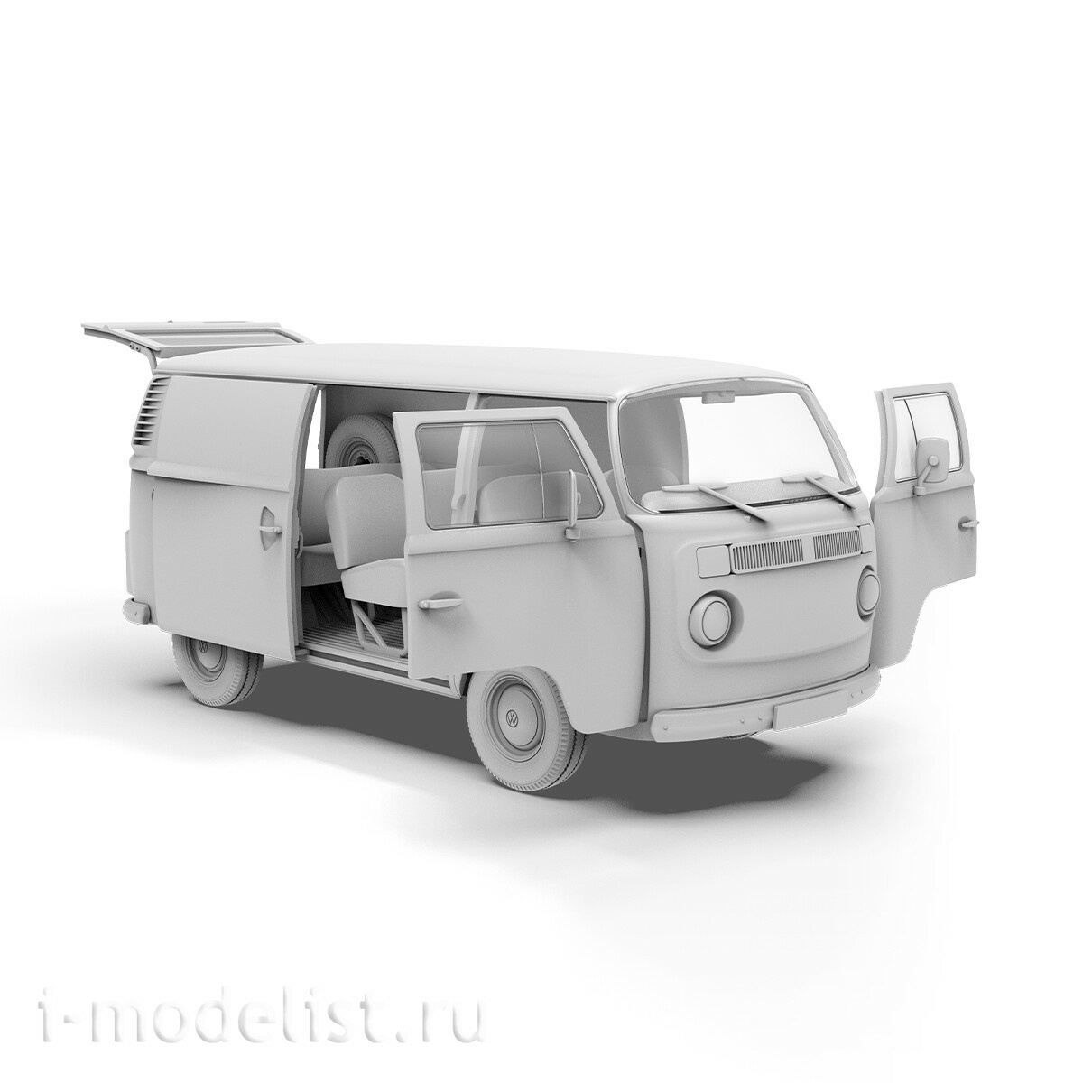 AK35025 AK Interactive 1/35 Коммерческий фургон T2 1972 года