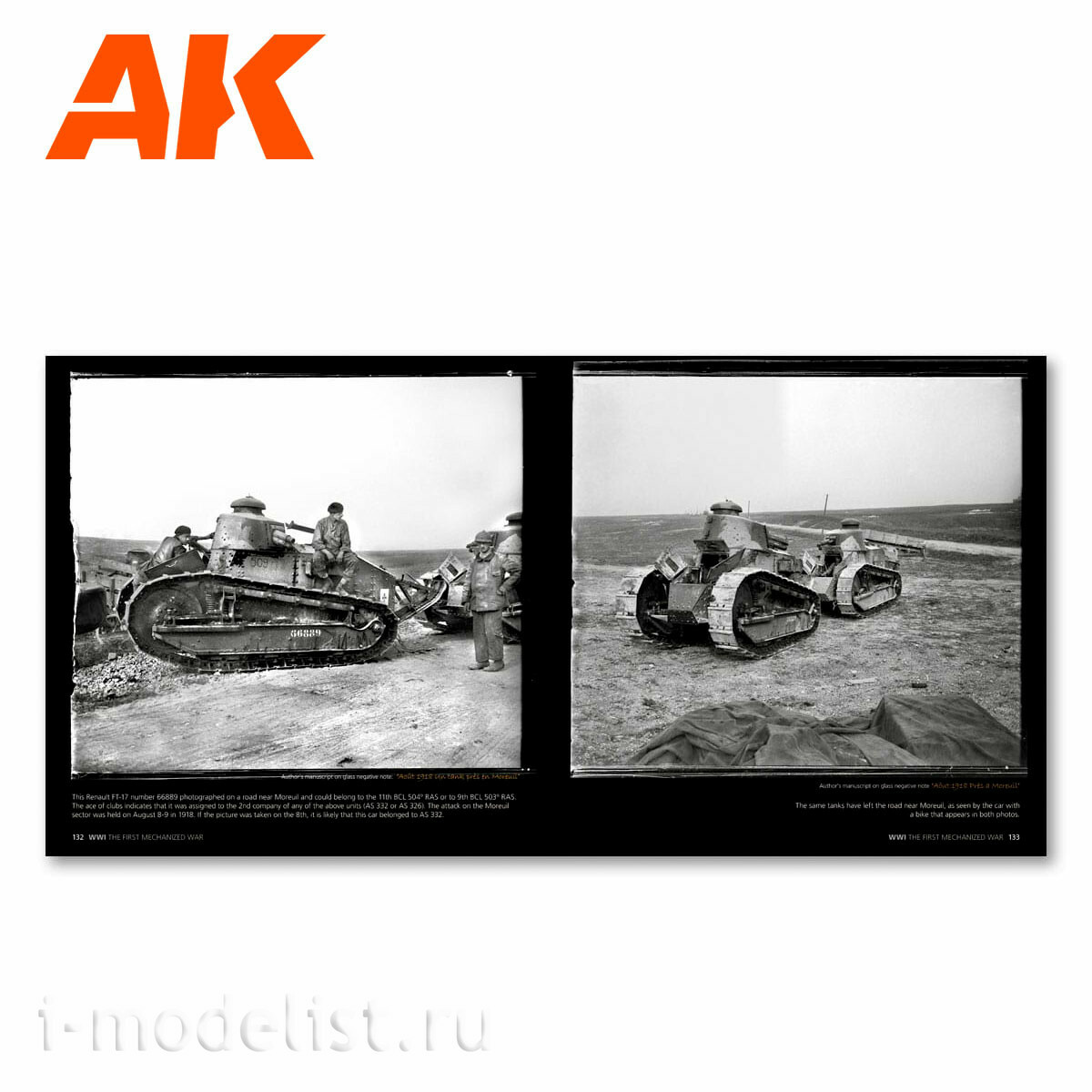 AK273 AK Interactive Книга Первая мировая война - первая механизированная война / WWI The First Mechanized War