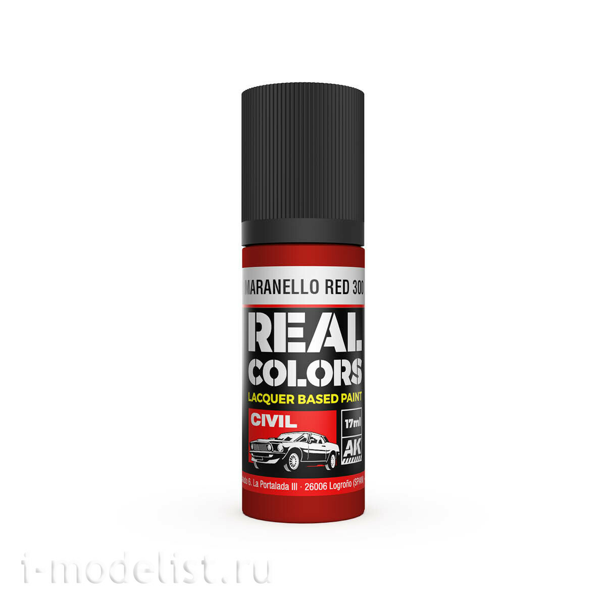 RC834 AK Interactive Лаковая краска Красный Maranello 300 / Maranello Red 300
