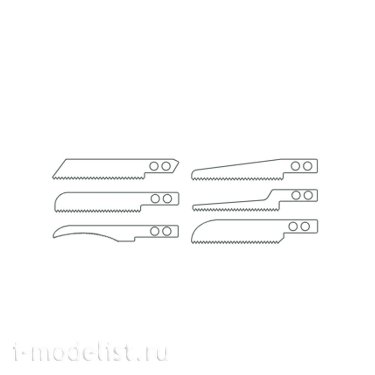 AK9536 AK Interactive Прецизионная модельная пила / PRECISION MODEL SAW