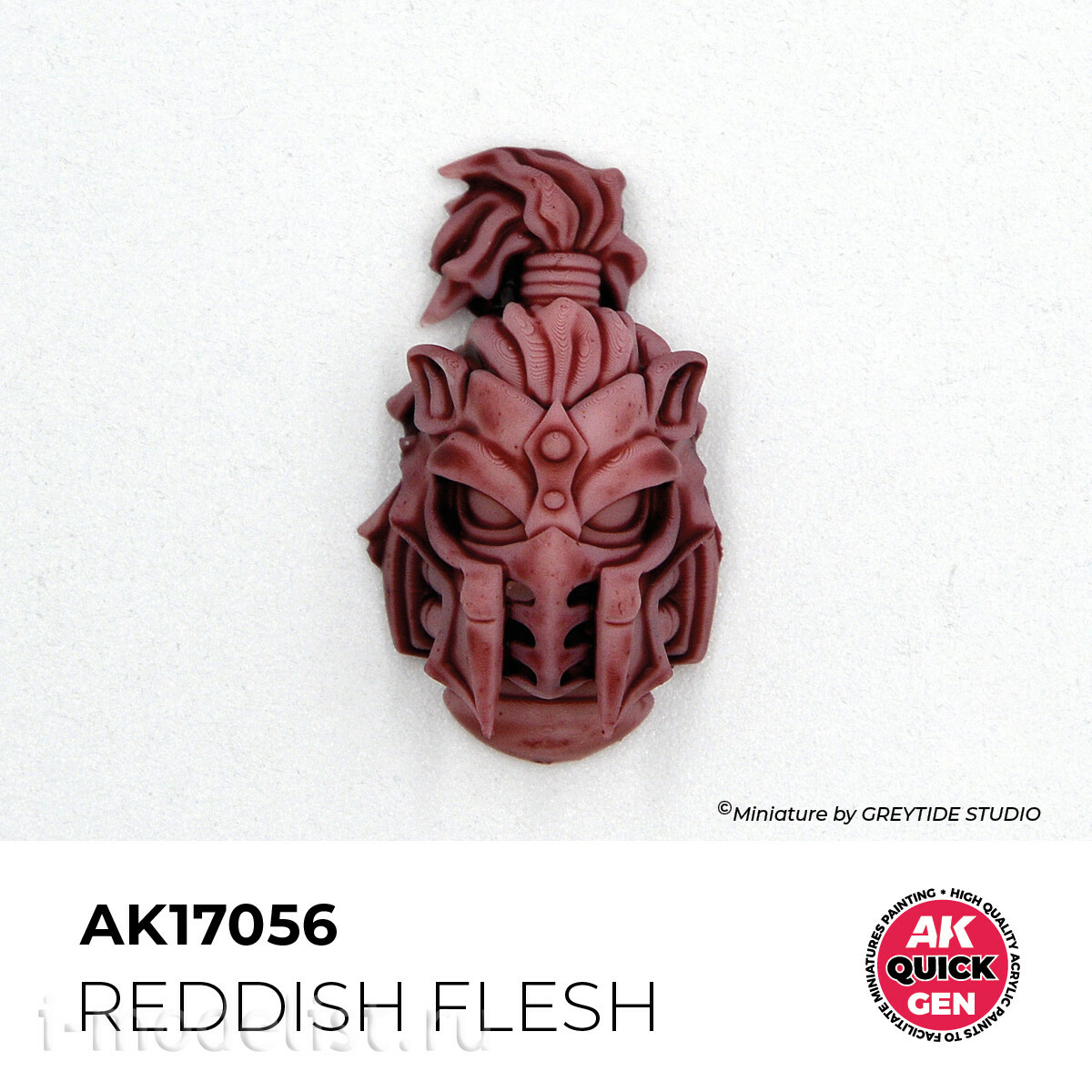 AK17056 AK Interactive Краска акриловая QUICK GEN - Красноватая плоть / REDDISH FLESH