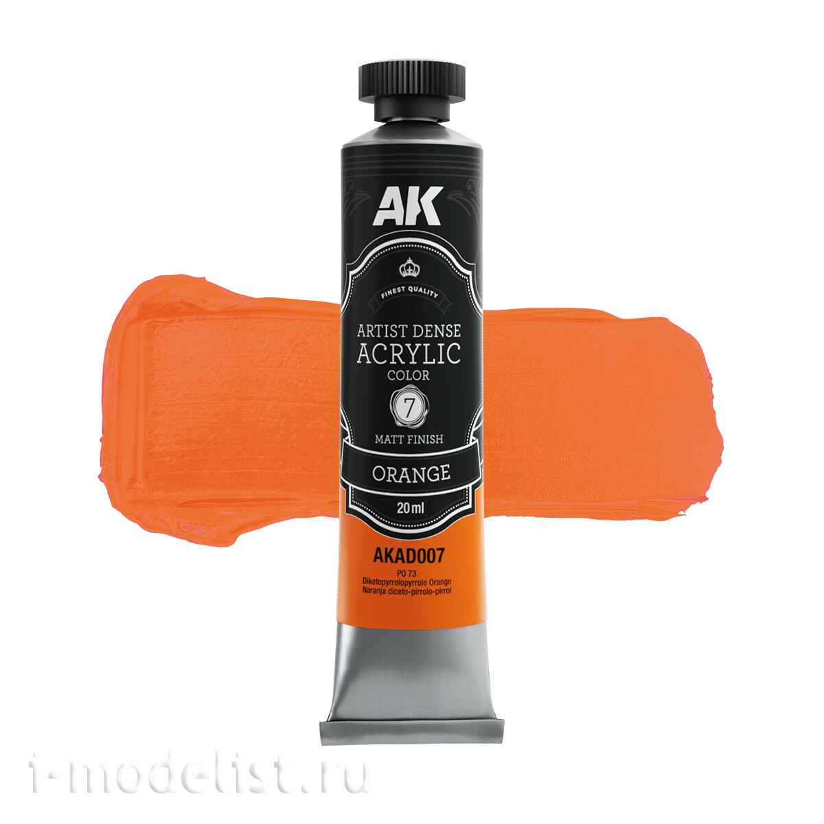 AKAD102 AK Interactive Набор акриловых красок ARTISTIC DENSE - Первичный и вторичный / PRIMARY & SECONDARY SET – ARTISTIC DENSE ACRYLIC COLOR