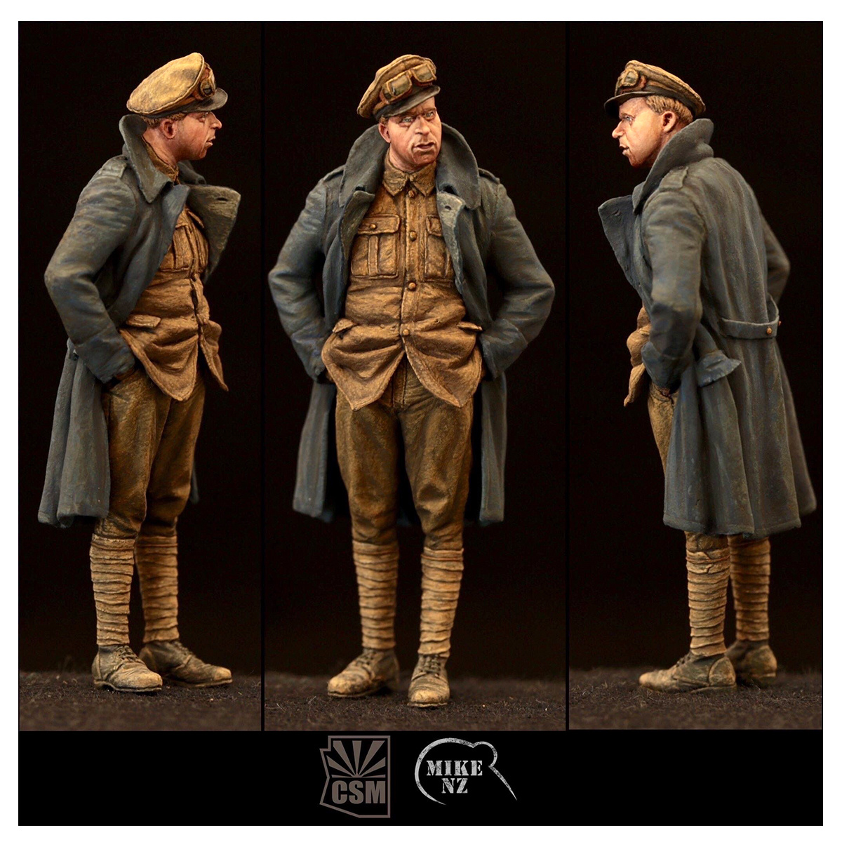 F35-008 Copper State Models 1/35 Старшина подразделения бронированных автомобилей британской RNAS