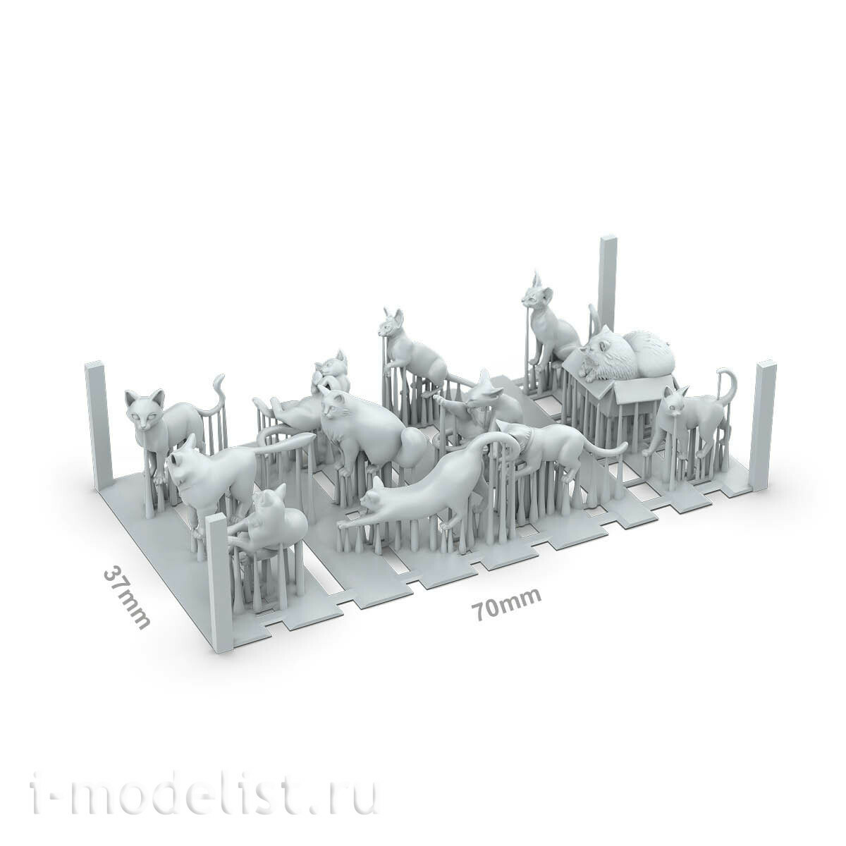 AKBIT0049 AK Interactive 3D-печать BASING BITS Пауки / Spiders