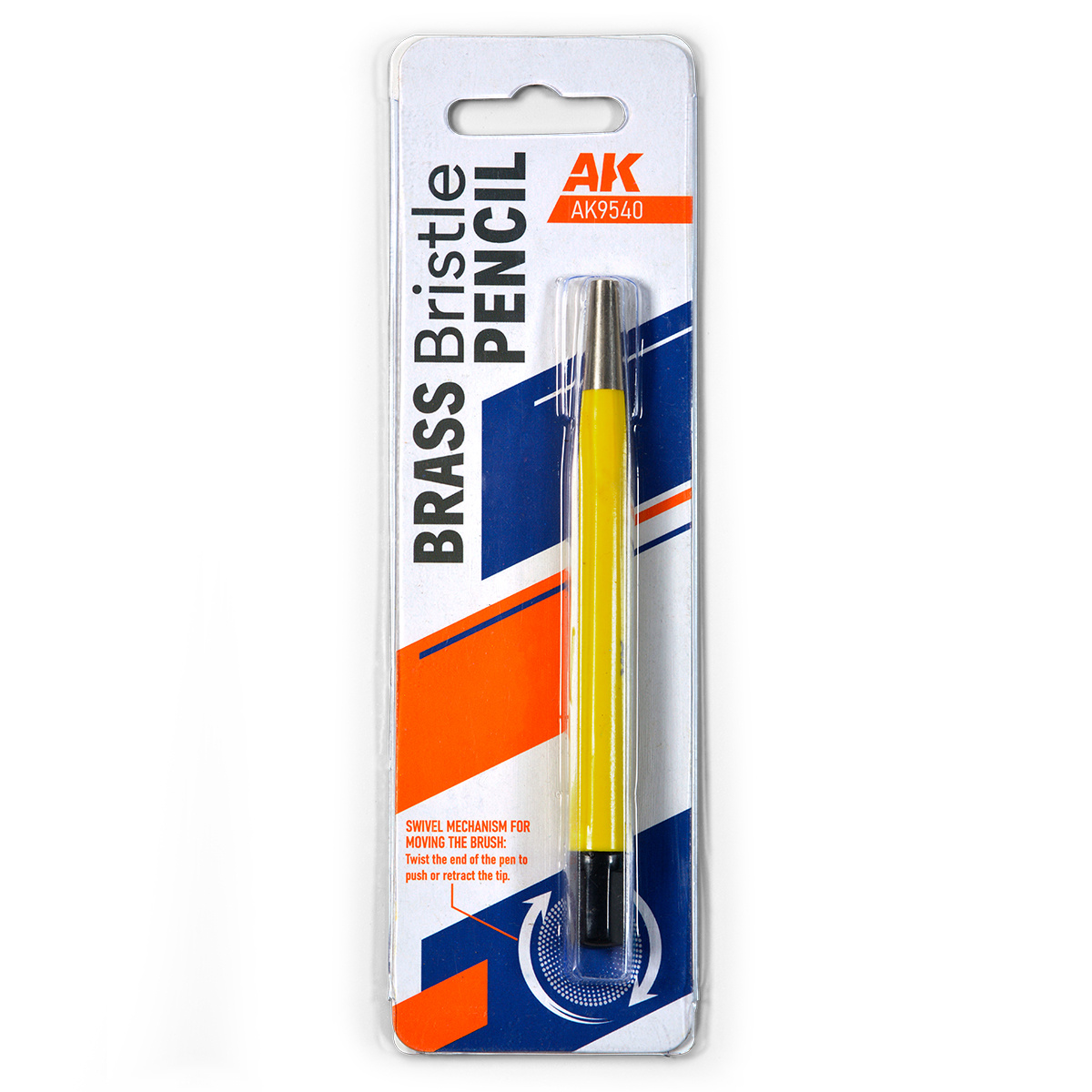 AK9540 AK Interactive Карандаш с латунной щетиной / Brass Bristle Pencil