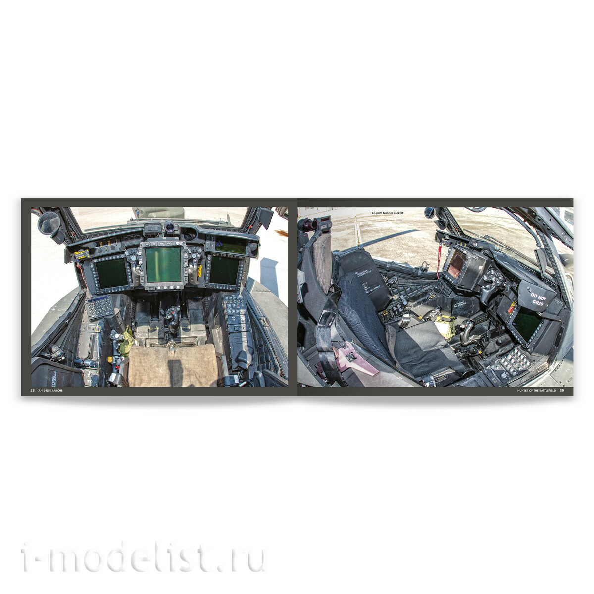 AK130044 AK Interactive Книга AH-64D/E Apache Джон Леккас / John Lekkas