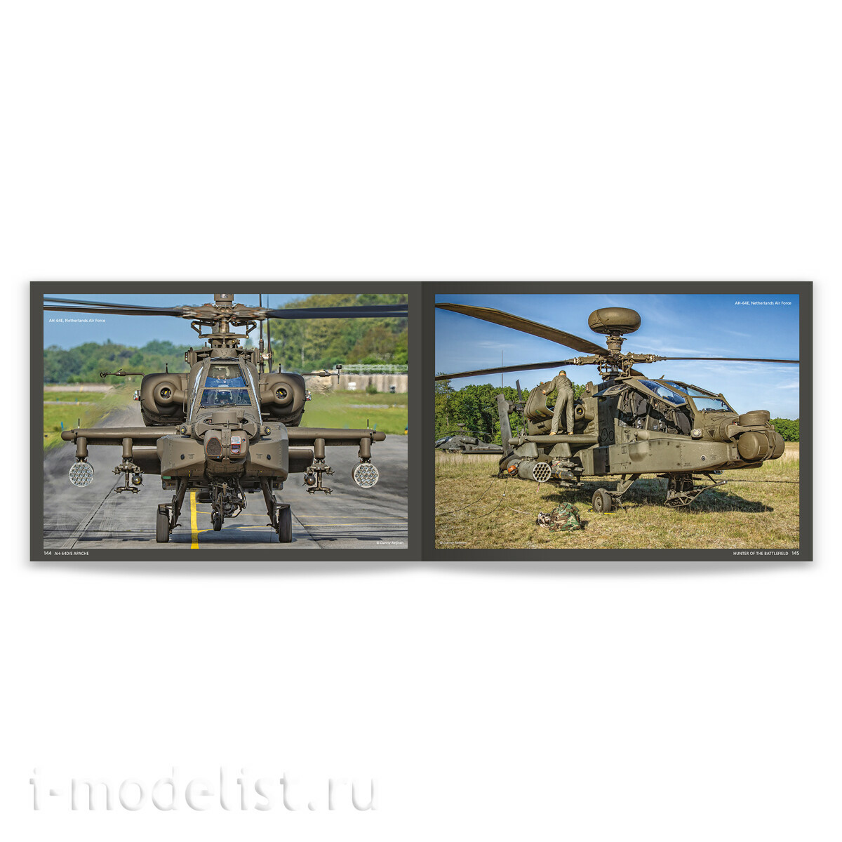 AK130044 AK Interactive Книга AH-64D/E Apache Джон Леккас / John Lekkas
