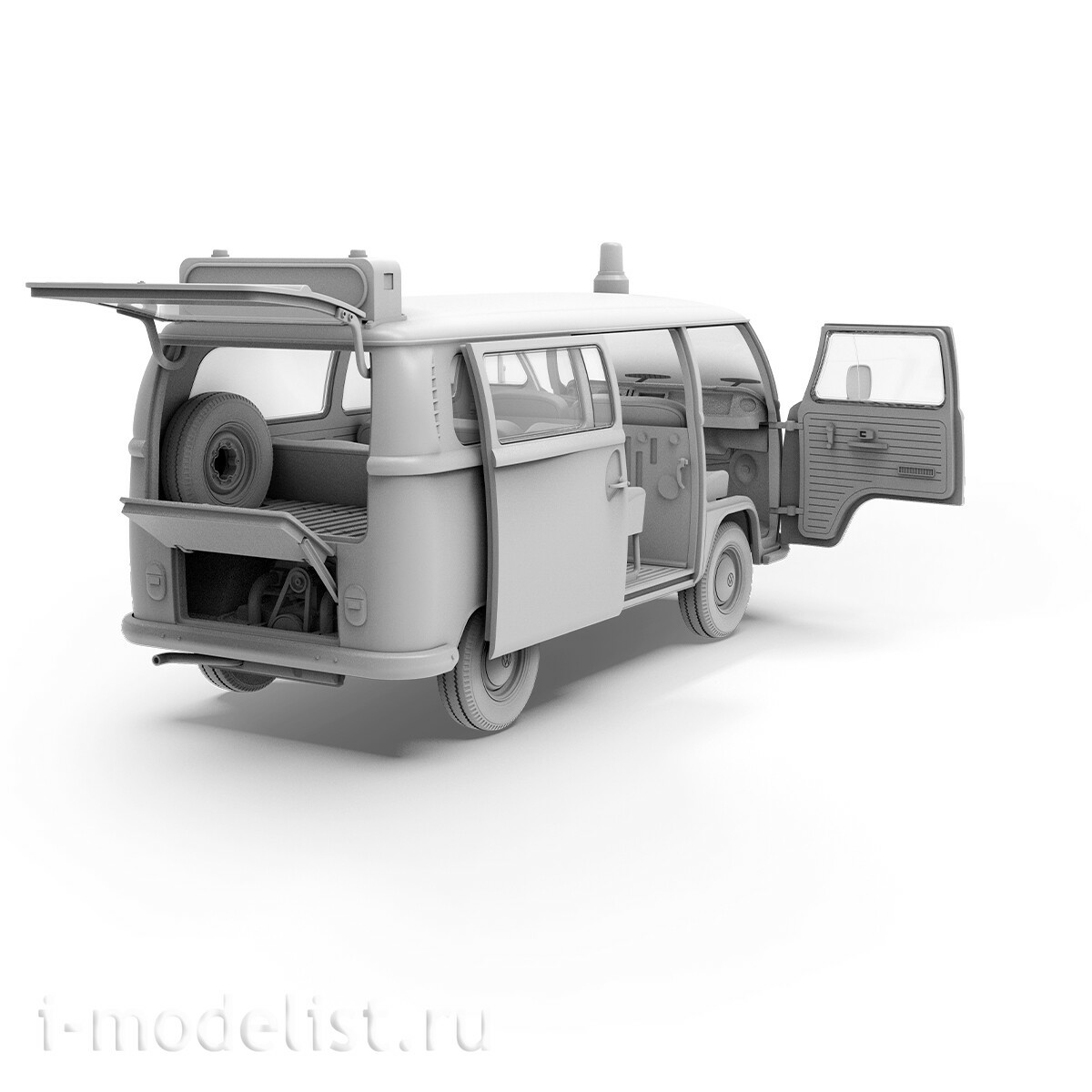 AK35033 AK Interactive 1/35 Автобус для аэропорта T2 1967 года / T2 Model 1967 Airport Bus
