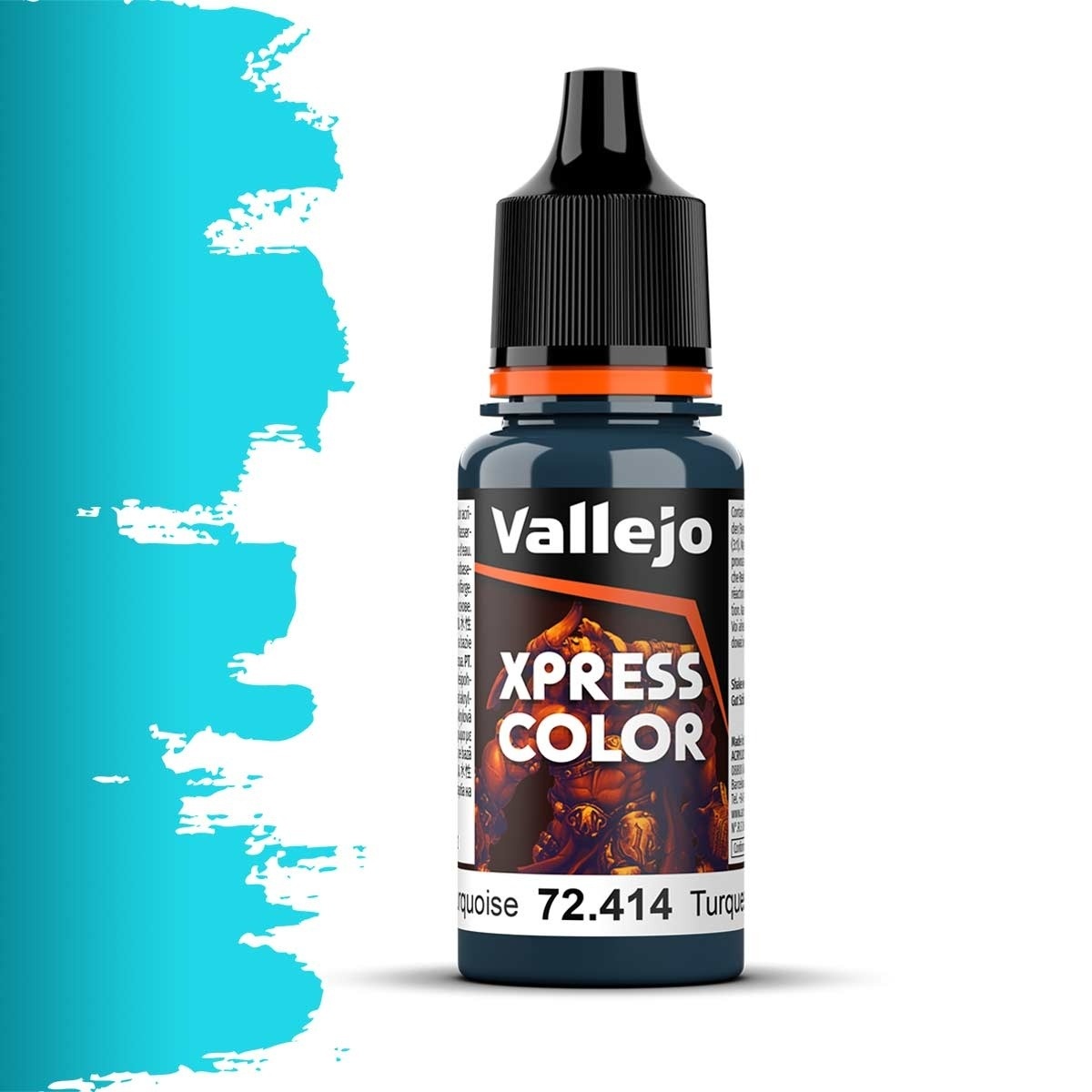 72414 Vallejo Акриловая краска Xpress Color Карибская бирюза / Caribbean Turquoise