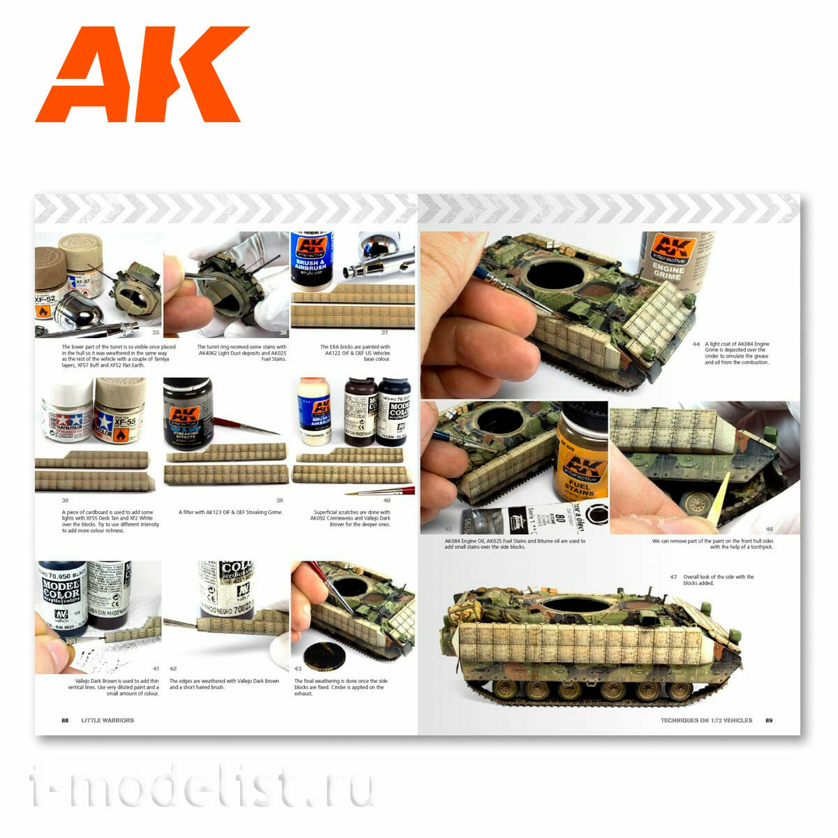 AK280 AK Interactive Создание, детализация и окраска небольших моделей 1/72 