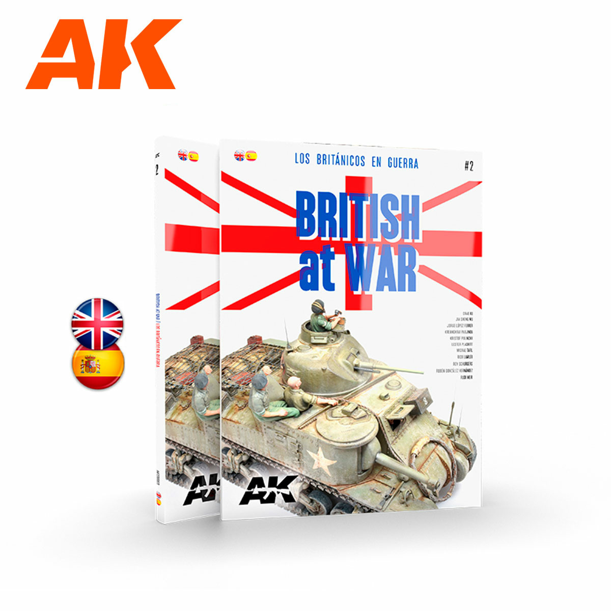 AK130003 AK Interactive Книга Британцы на войне - Часть 2