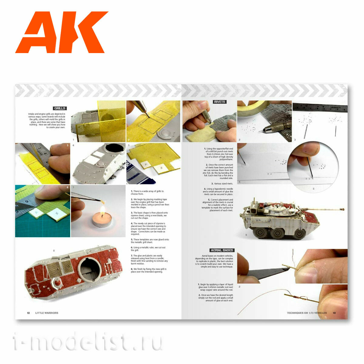 AK280 AK Interactive Создание, детализация и окраска небольших моделей 1/72 