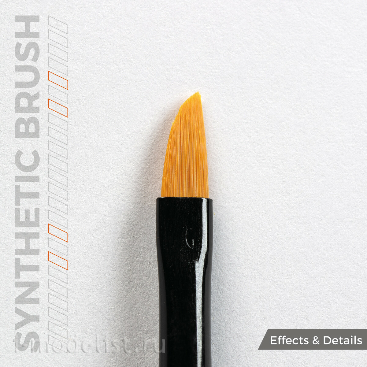 AKB012 AK Interactive Синтетическая кисть - Кинжал L / AK SYNTHETIC BRUSH – DAGGER L